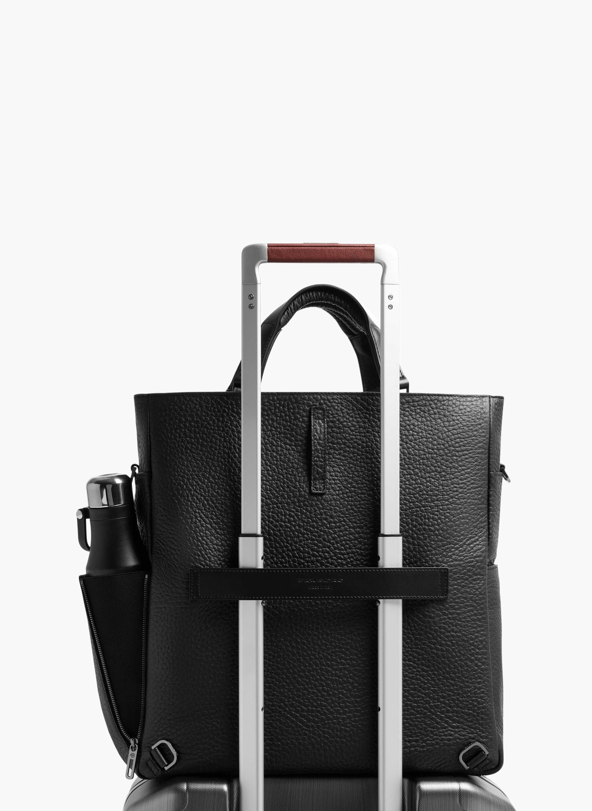 Totebag voor laptop van 15,6 inch PIQUADRO Zwart