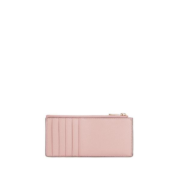 Furla Leather Card Holder In Pink