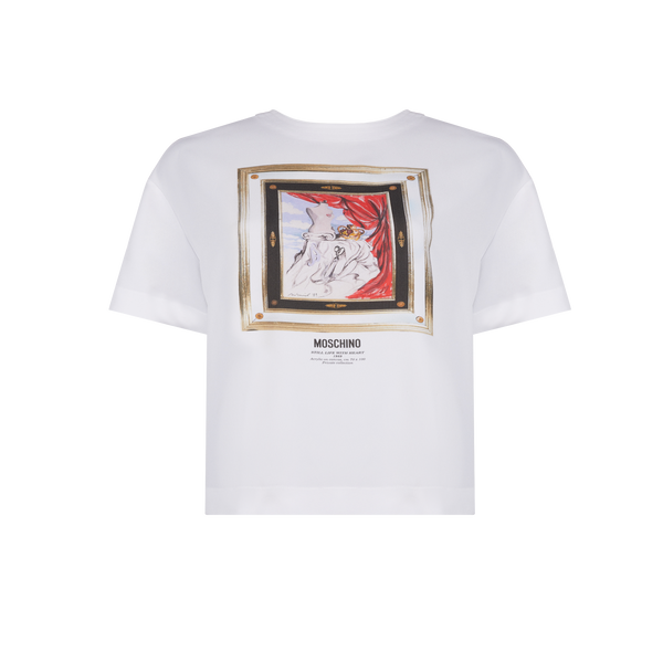 Moschino Oversized T-shirt In White
