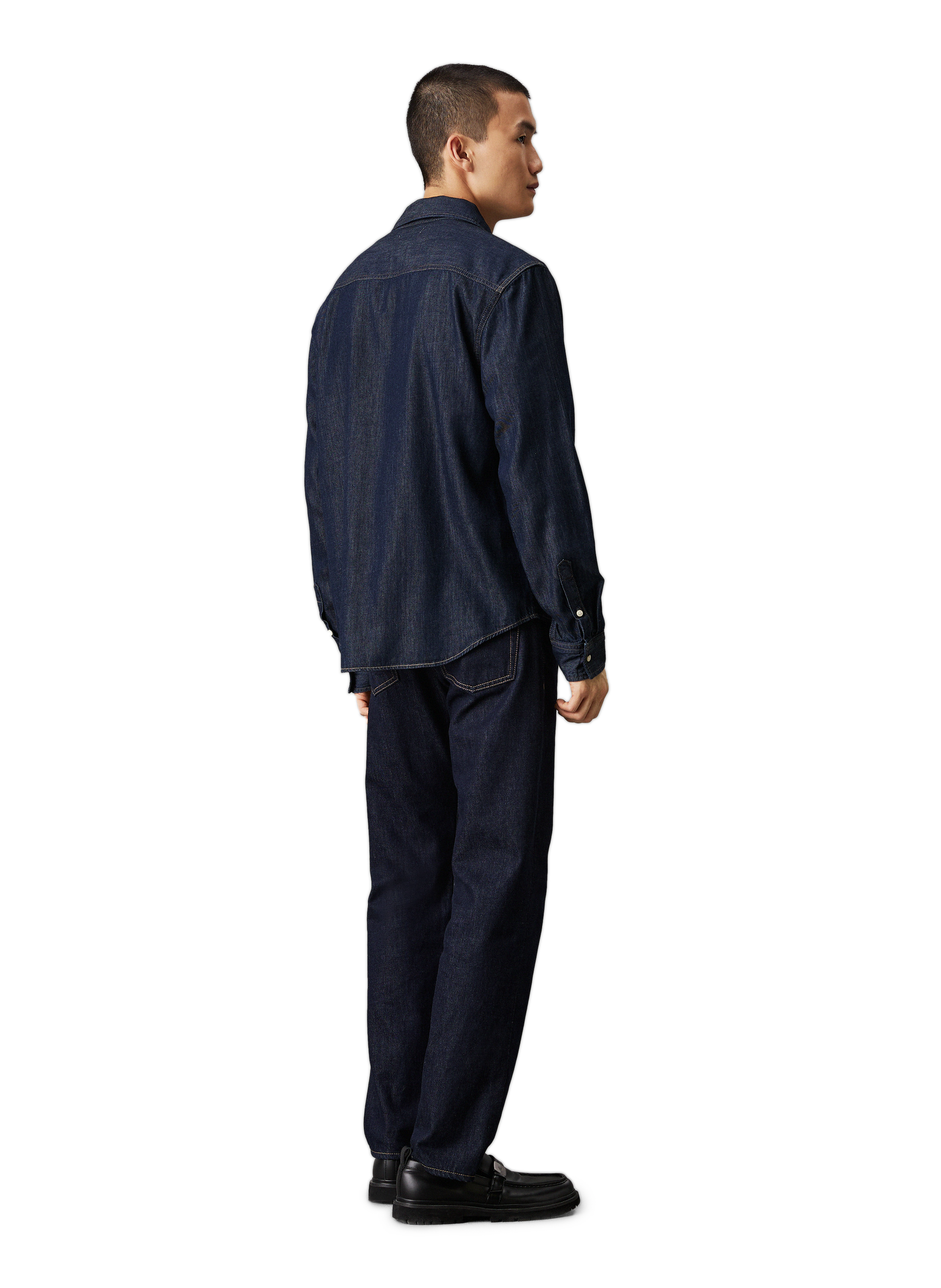 Chemise en jean  CALVIN KLEIN Bleu