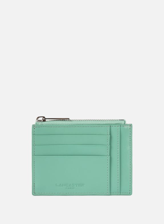 Porte-cartes - paris pm Vert by LANCASTER LANCASTER Porte-cartes - paris pm Vert