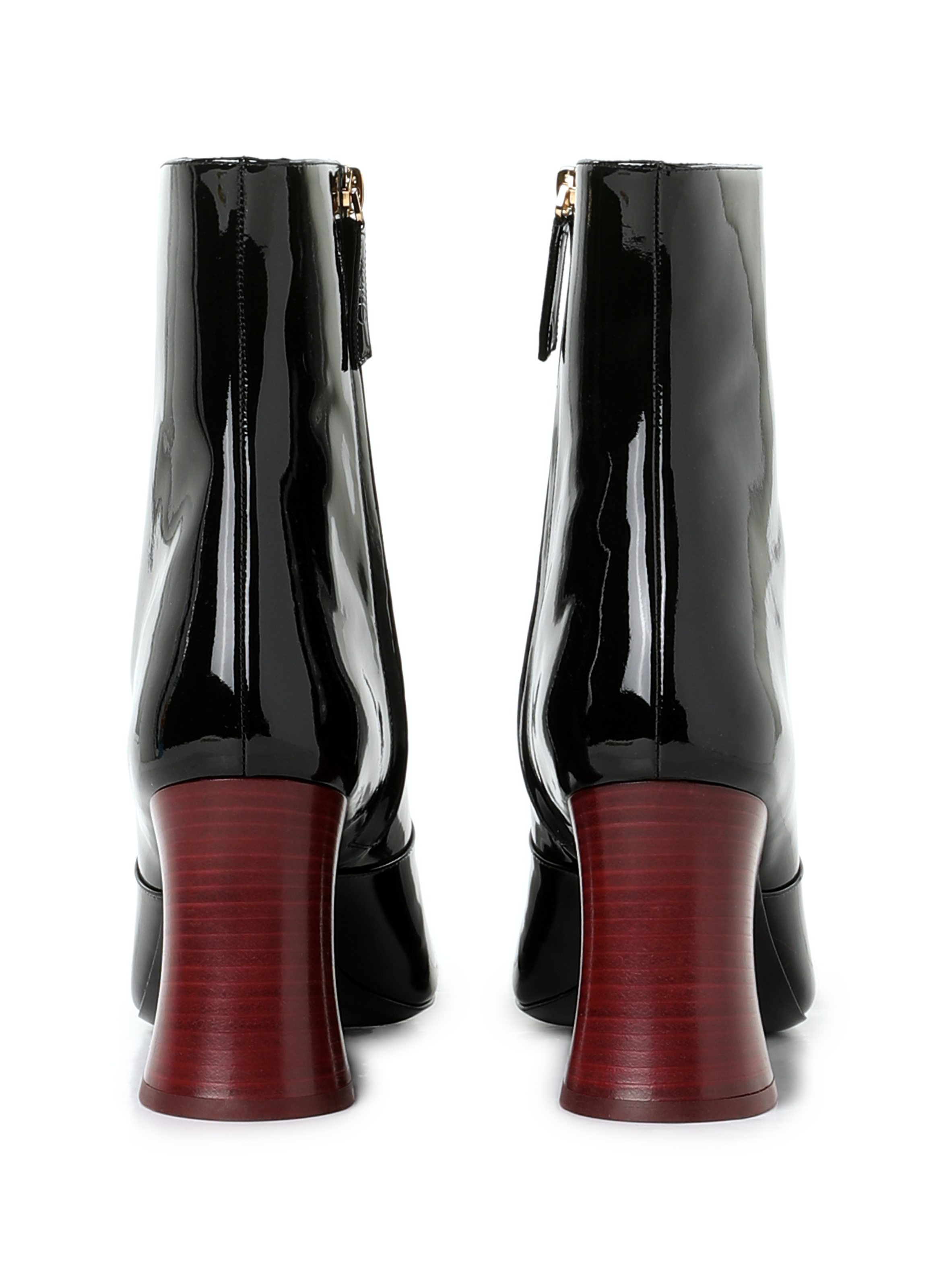 Bottines à talon Janis en cuir  CHLOÉ Noir