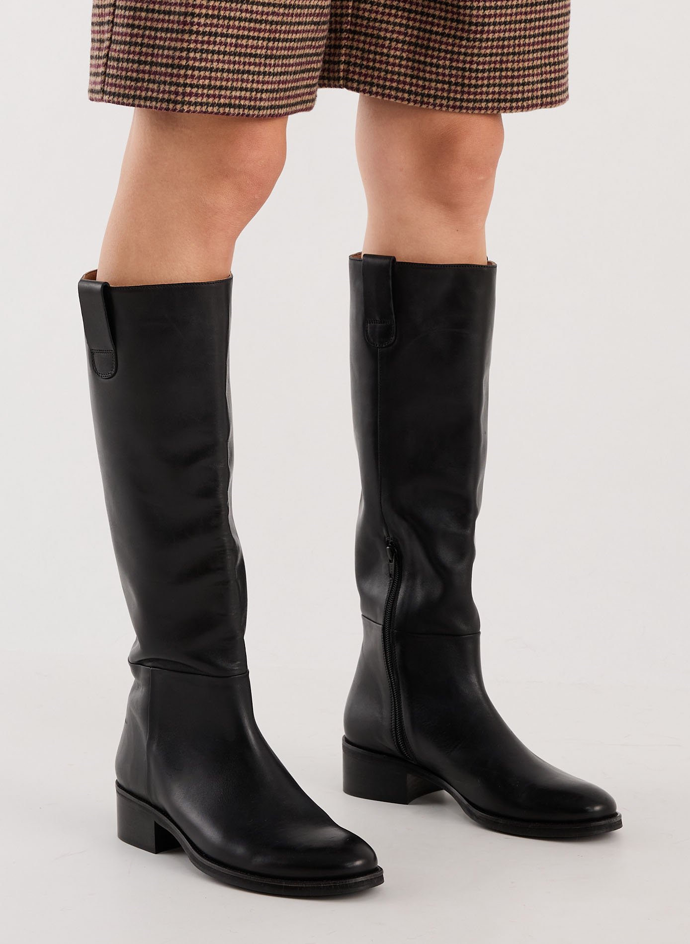 Bottes Barbara en cuir SAISON 1865 Noir