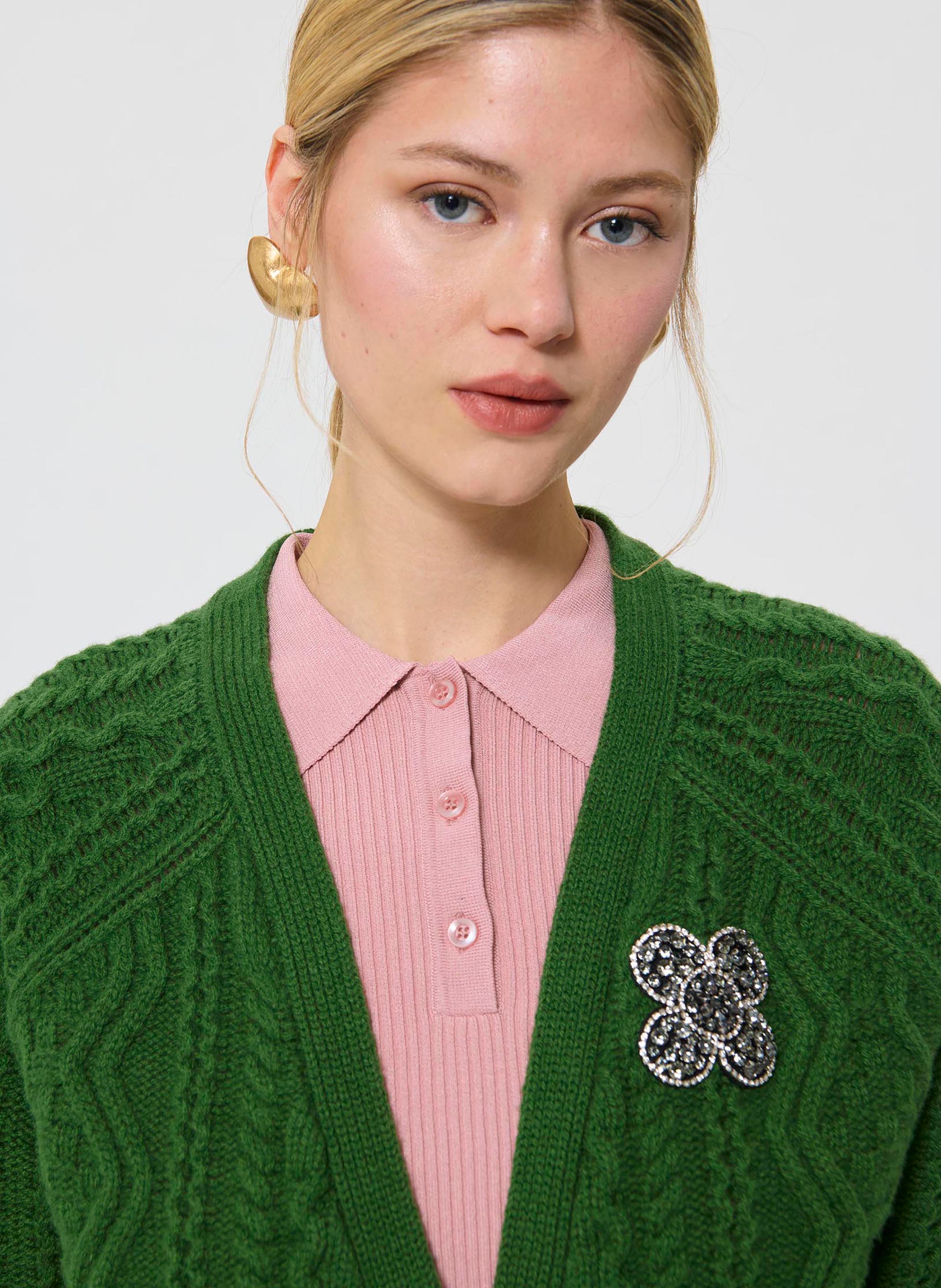 Gilet greg TARA JARMON Vert