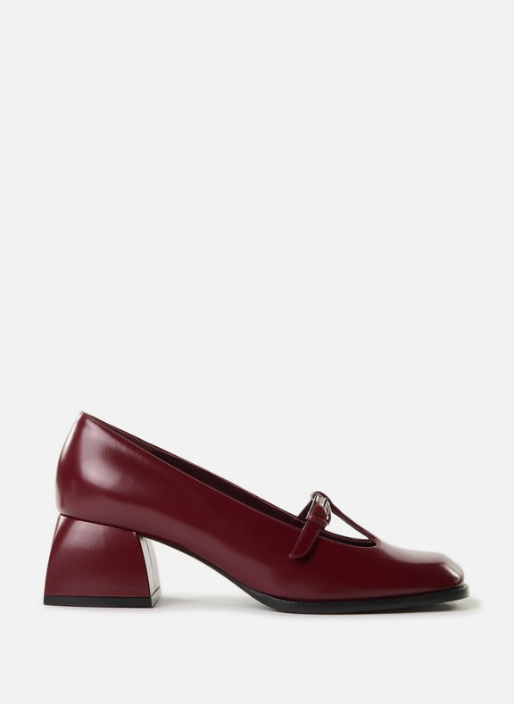 Mary Jane leather pumps Red by NODALETO NODALETO Mary Jane leather pumps Red