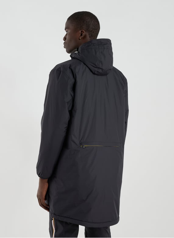 Parka mi-longue imperméable | Noir by K-WAY Parka mi-longue imperméable Noir