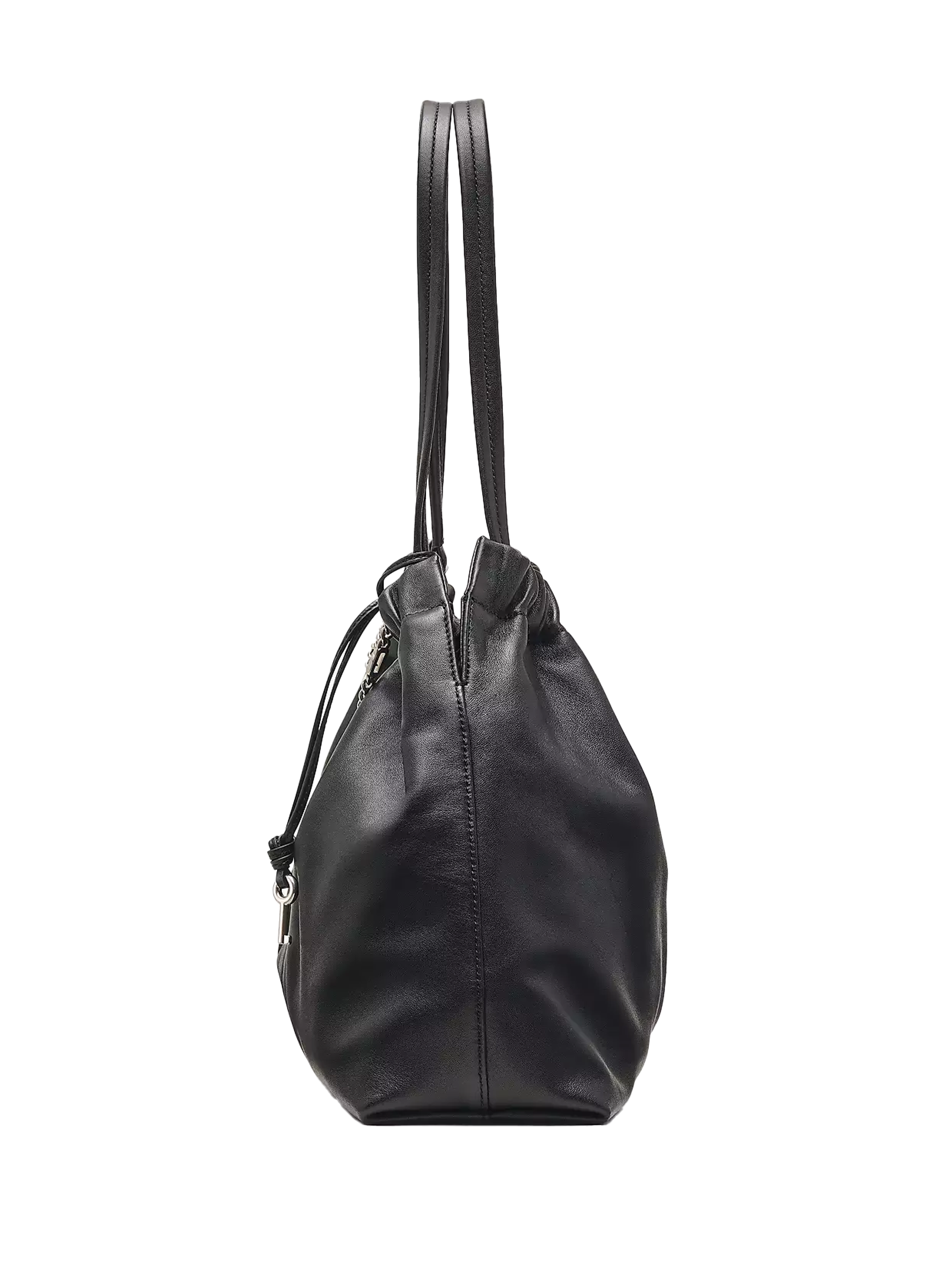 Sac The Cristina Tote en cuir MARC JACOBS Noir