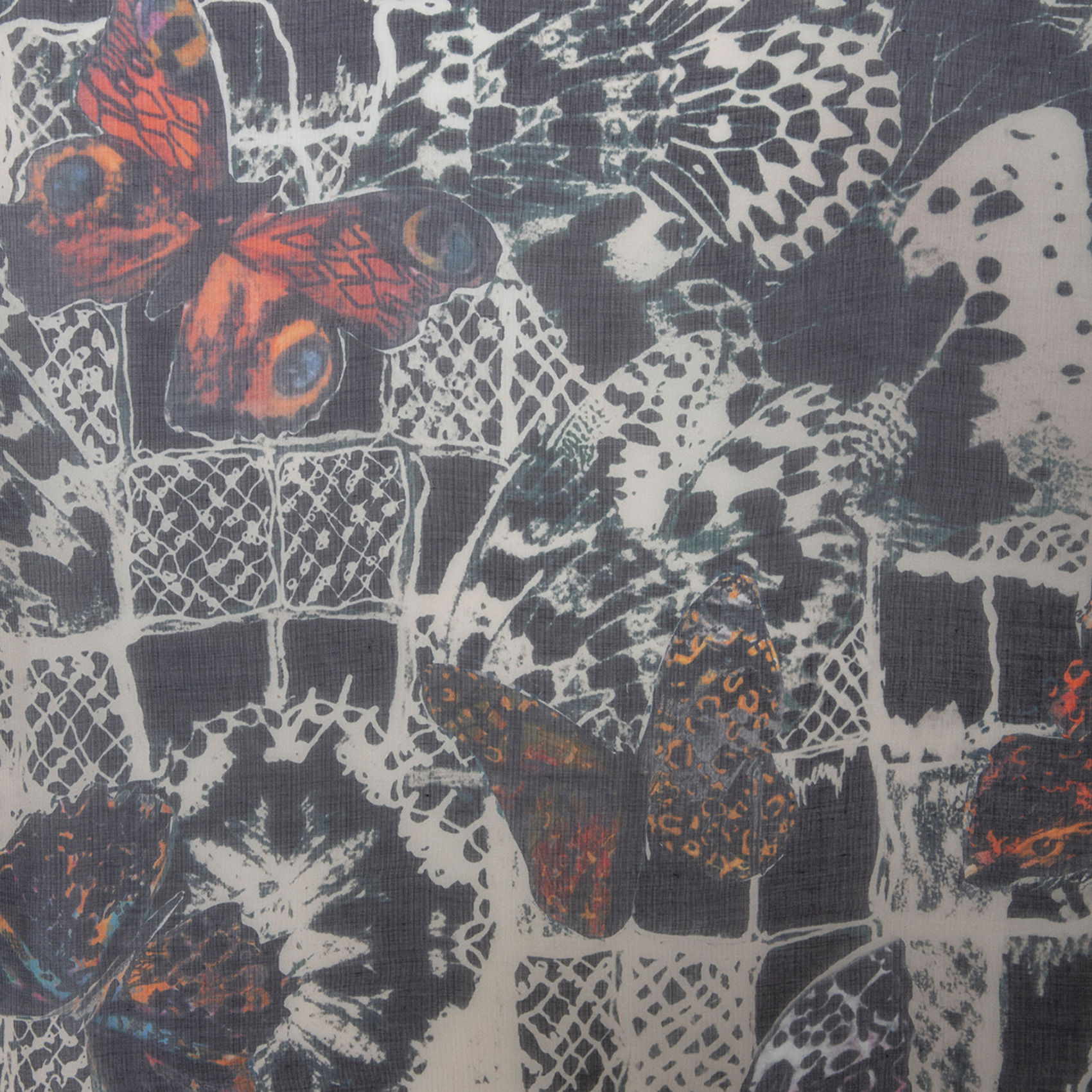 Printed square scarf Kerry ZADIG&VOLTAIRE Blue