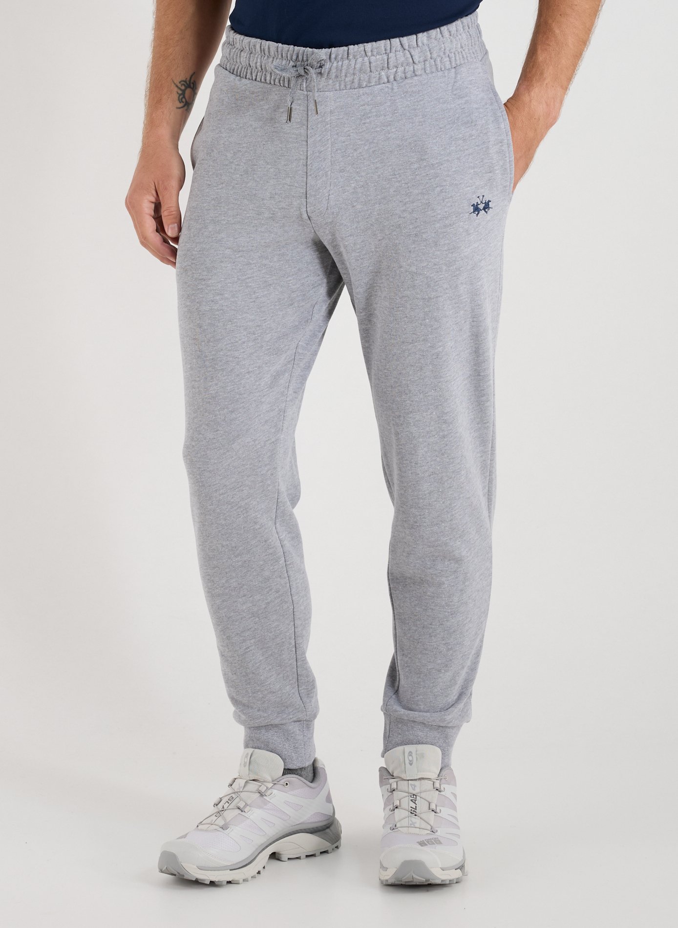 LA MARTINA Cotton Joggers Grey