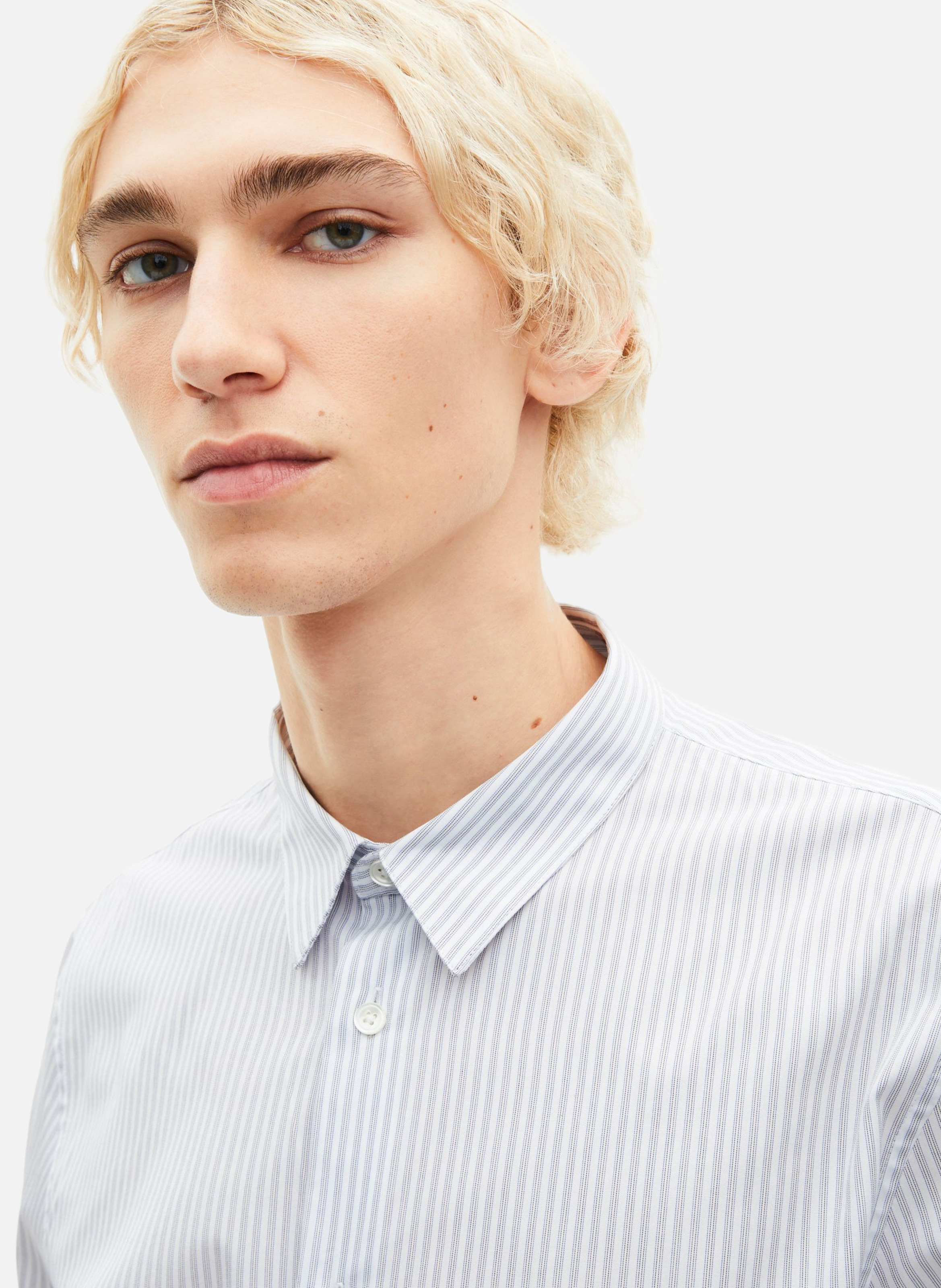 Chemise à fines rayures THE KOOPLES Bleu