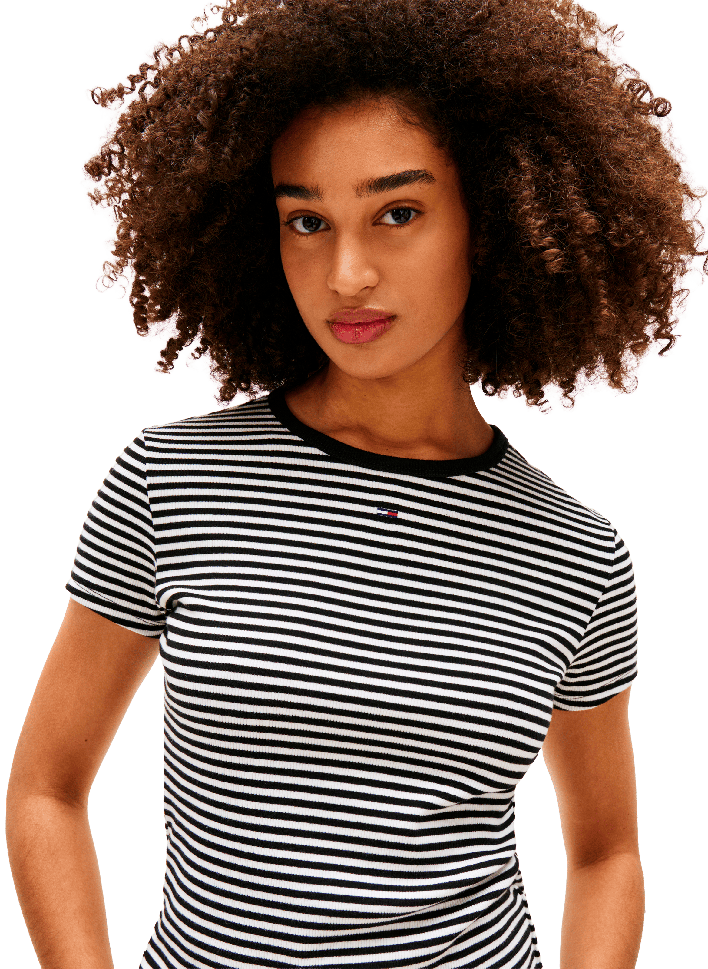  Logo T-shirt TOMMY HILFIGER Black