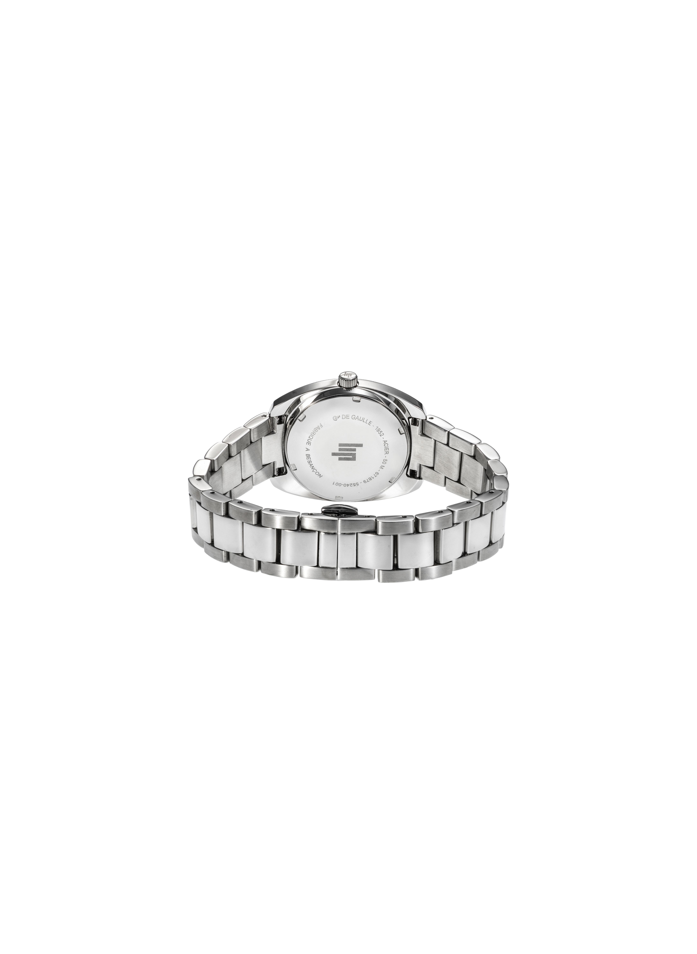 Montre quartz en acier LIP Argent