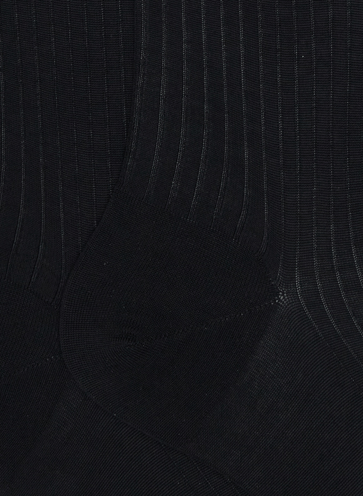 Chaussettes côtelées en coton DORÉ DORÉ Noir