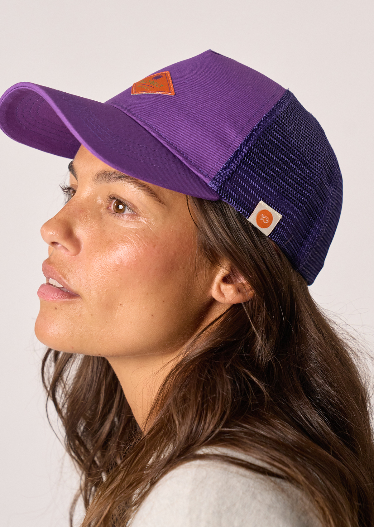 Casquette en coton trucker BILLYBELT Violet
