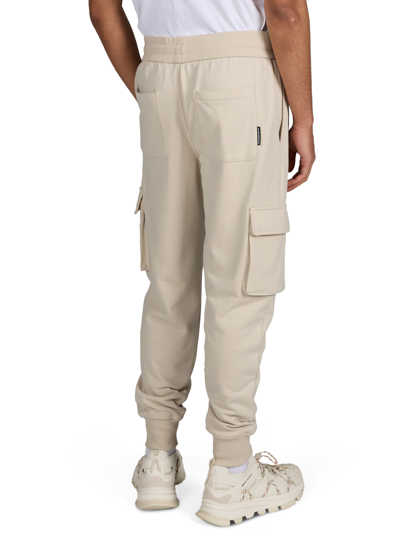 Cotton joggers MOOSE KNUCKLES Grey