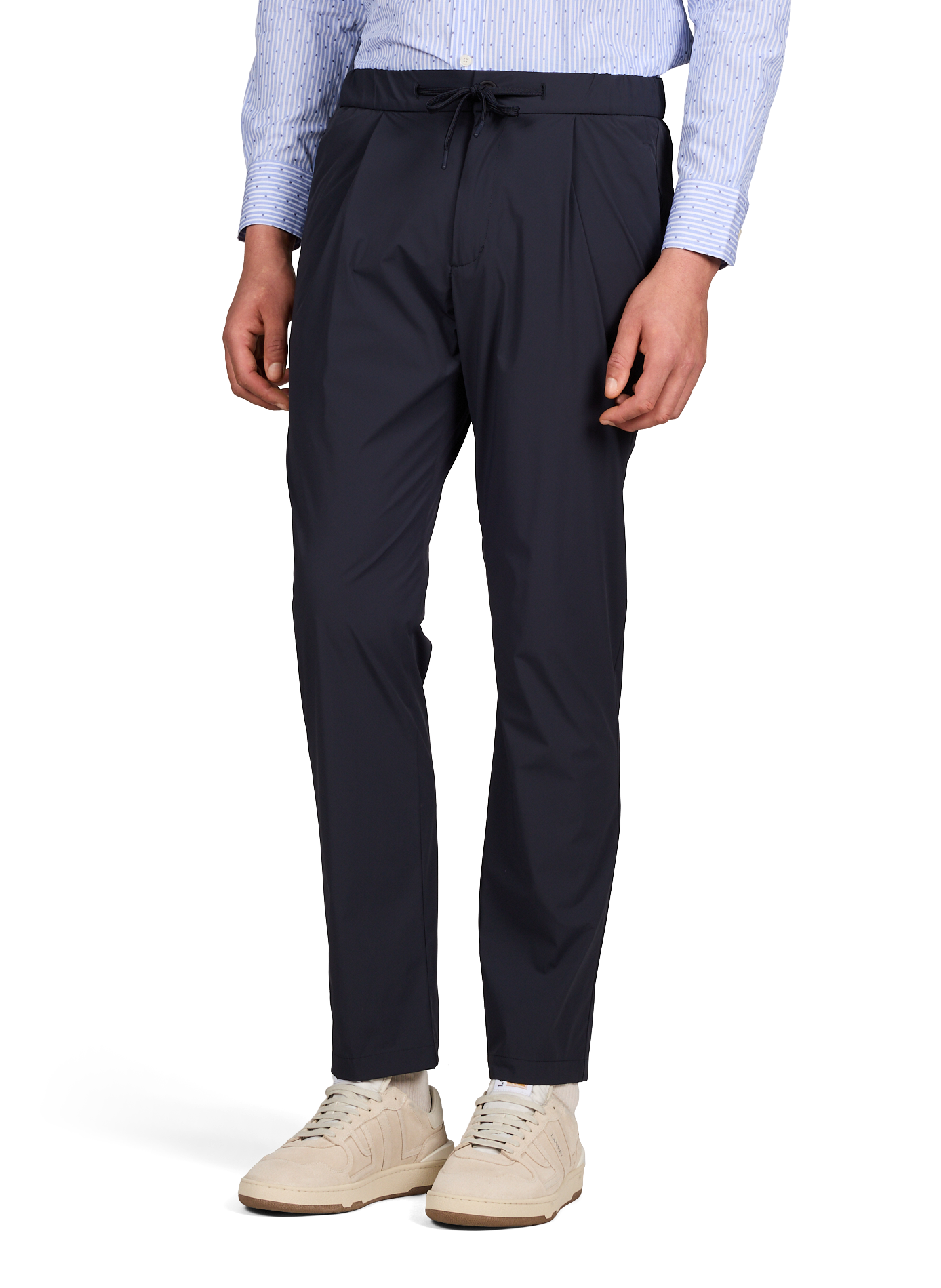 Pantalon 7/8 uni HERNO Bleu