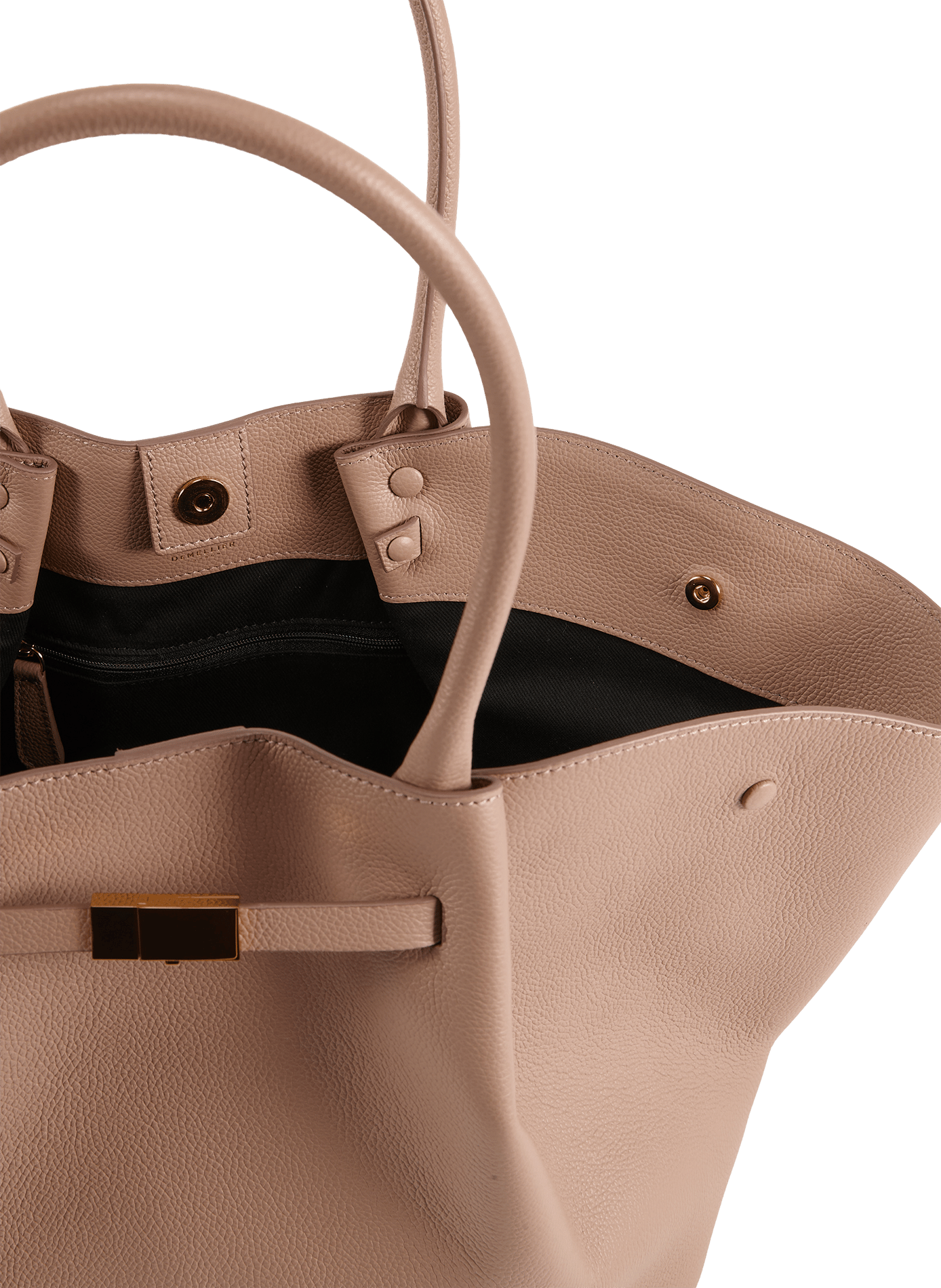 Lederhandtasche DEMELLIER LONDON Braun