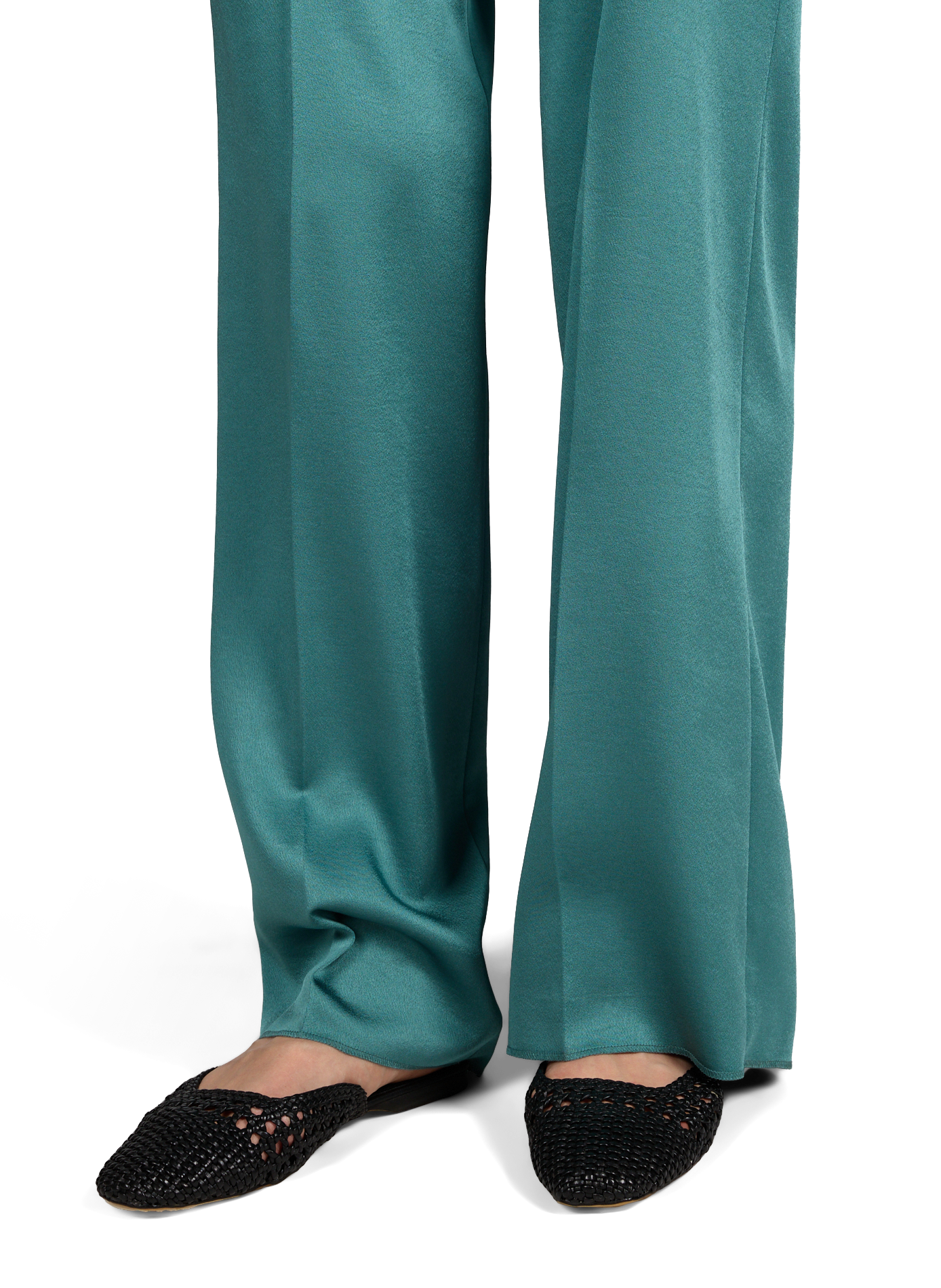 Mules tressées Nola en cuir SAM EDELMAN Noir