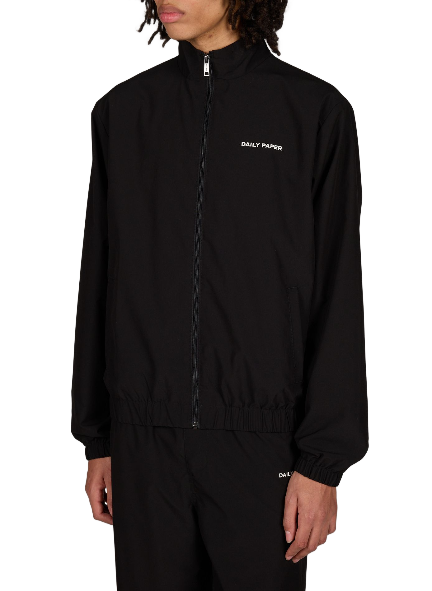 Straight jacket with high collar DAILY PAPER Black