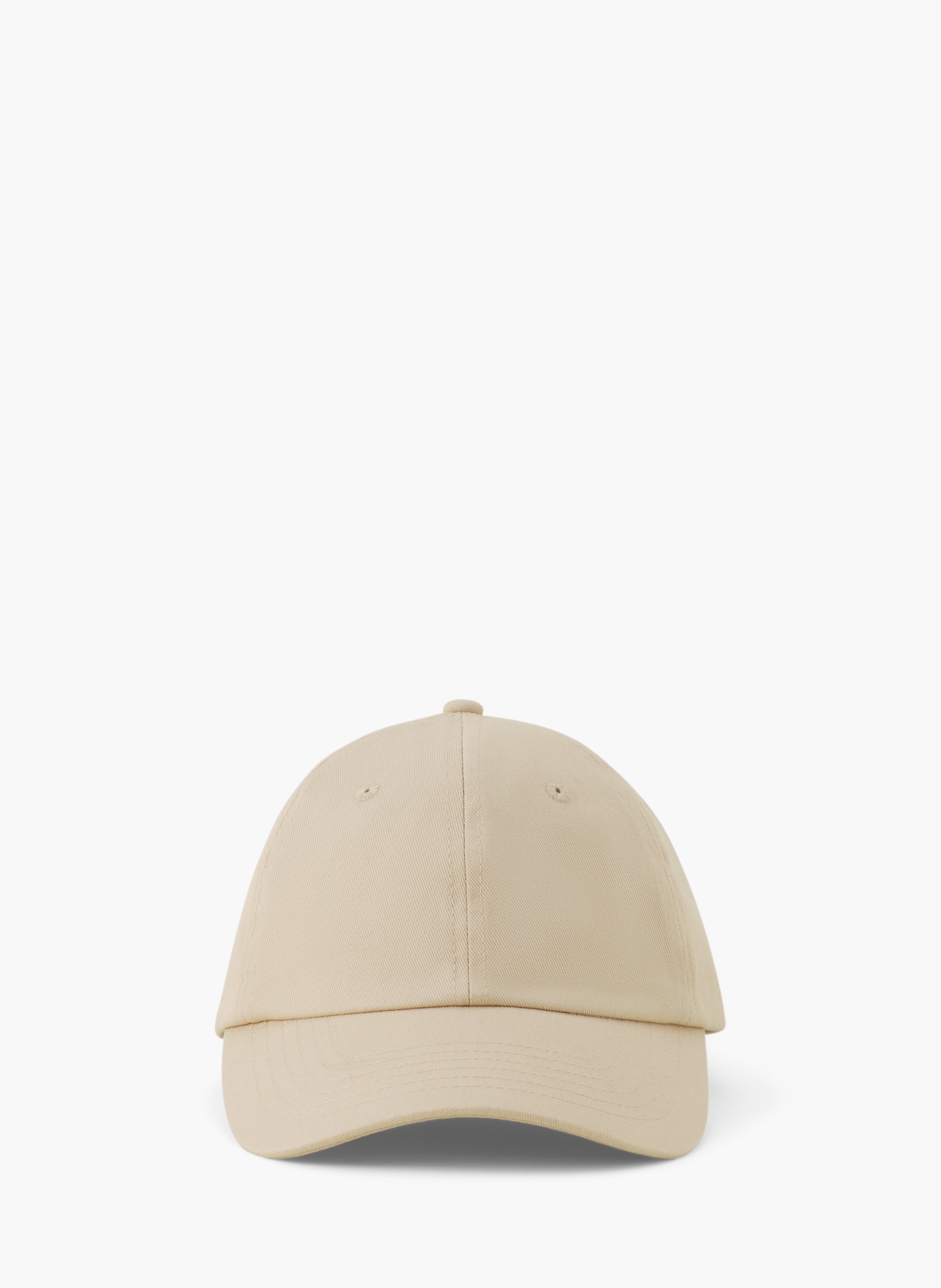 Casquette signature lanvin en coton Beige LANVIN