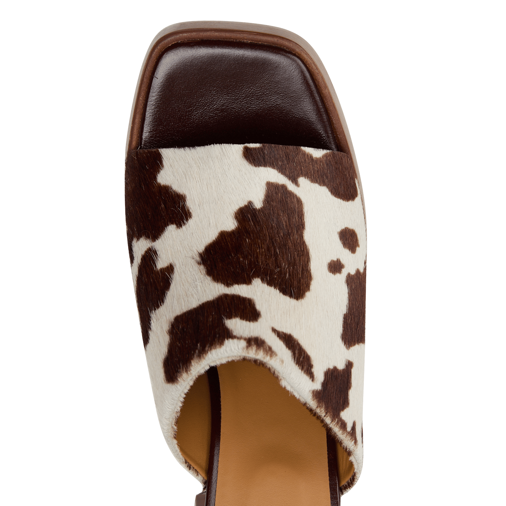 Mules en cuir pony imprimé renata BOBBIES Multicolour