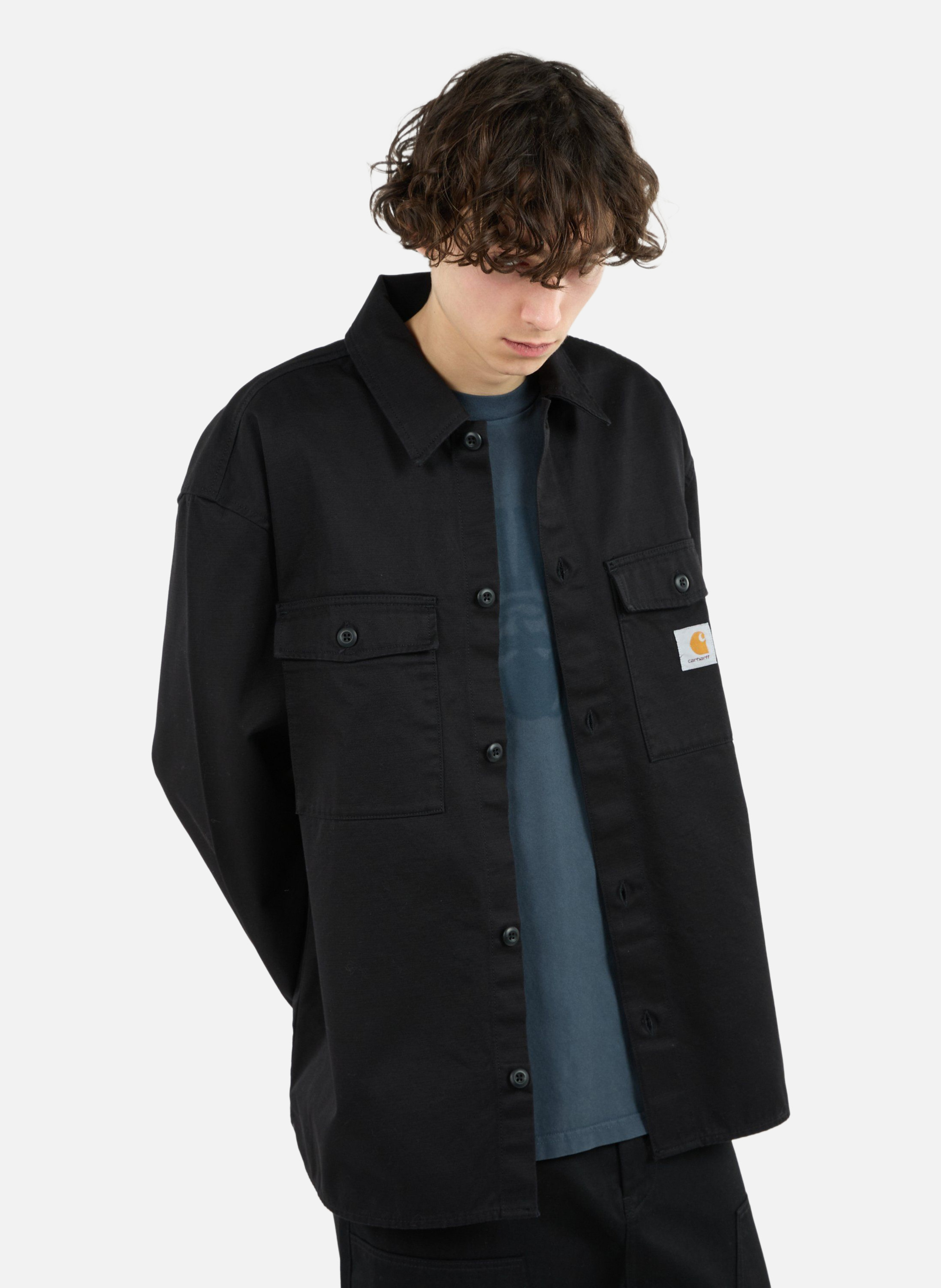 Chemise kelly shirt jac CARHARTT WIP Noir