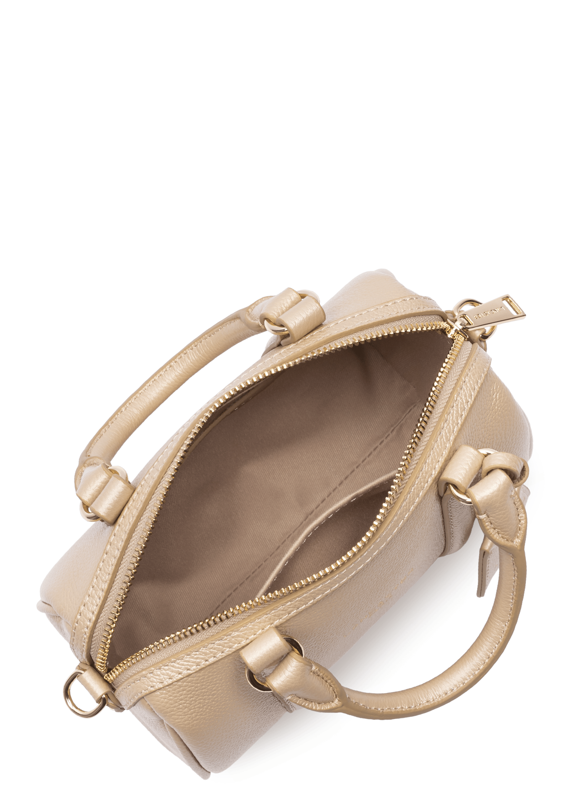 Petit sac polochon - milano ana LANCASTER Doré