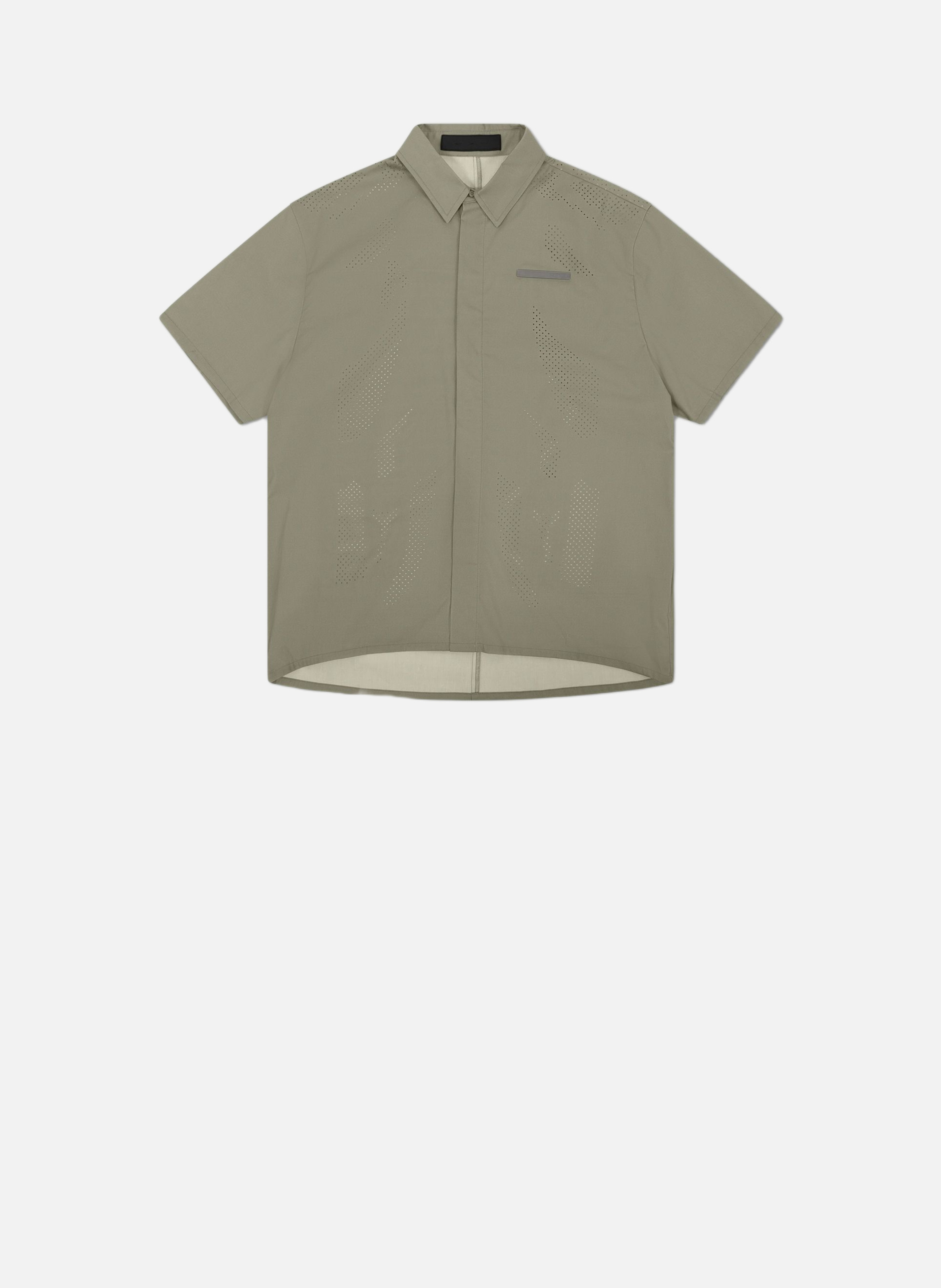 Chemise manches courtes alsoran HELIOT EMIL Kaki