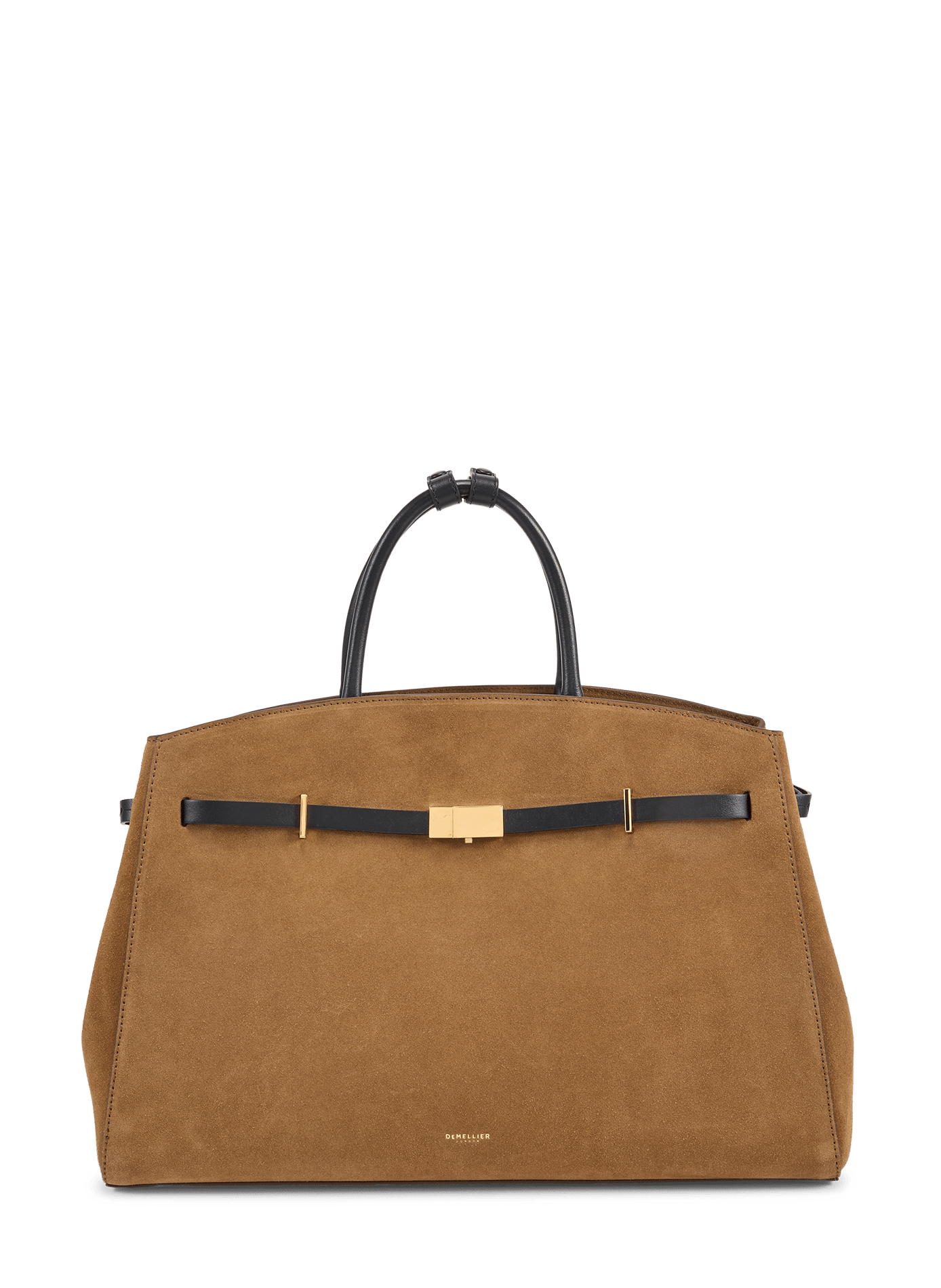 Shopper-Tasche New York aus Leder DEMELLIER LONDON Beige