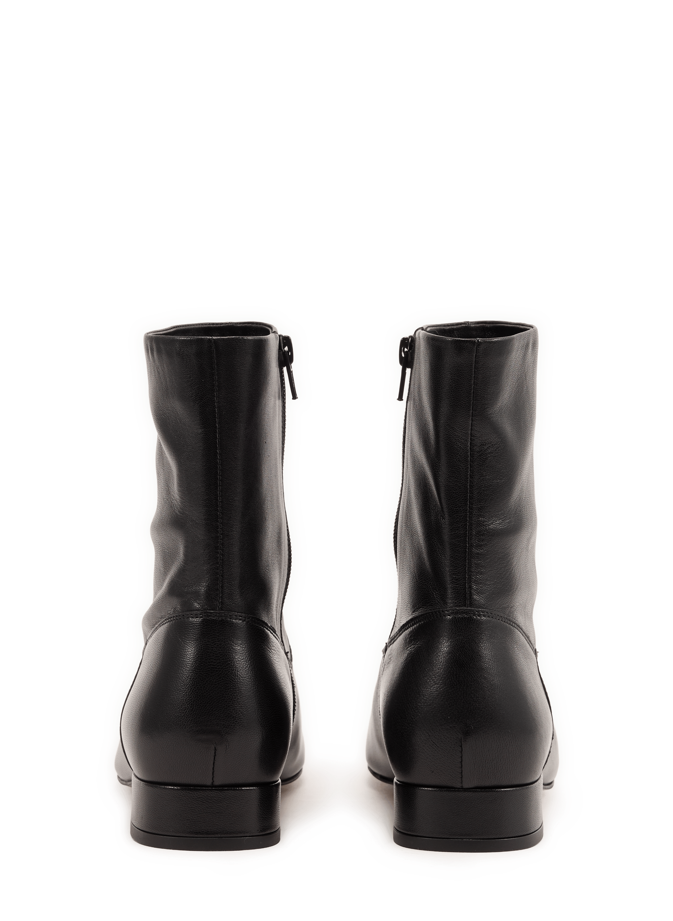 Goia ankle boots in goat and sheep leather SAISON 1865 Black
