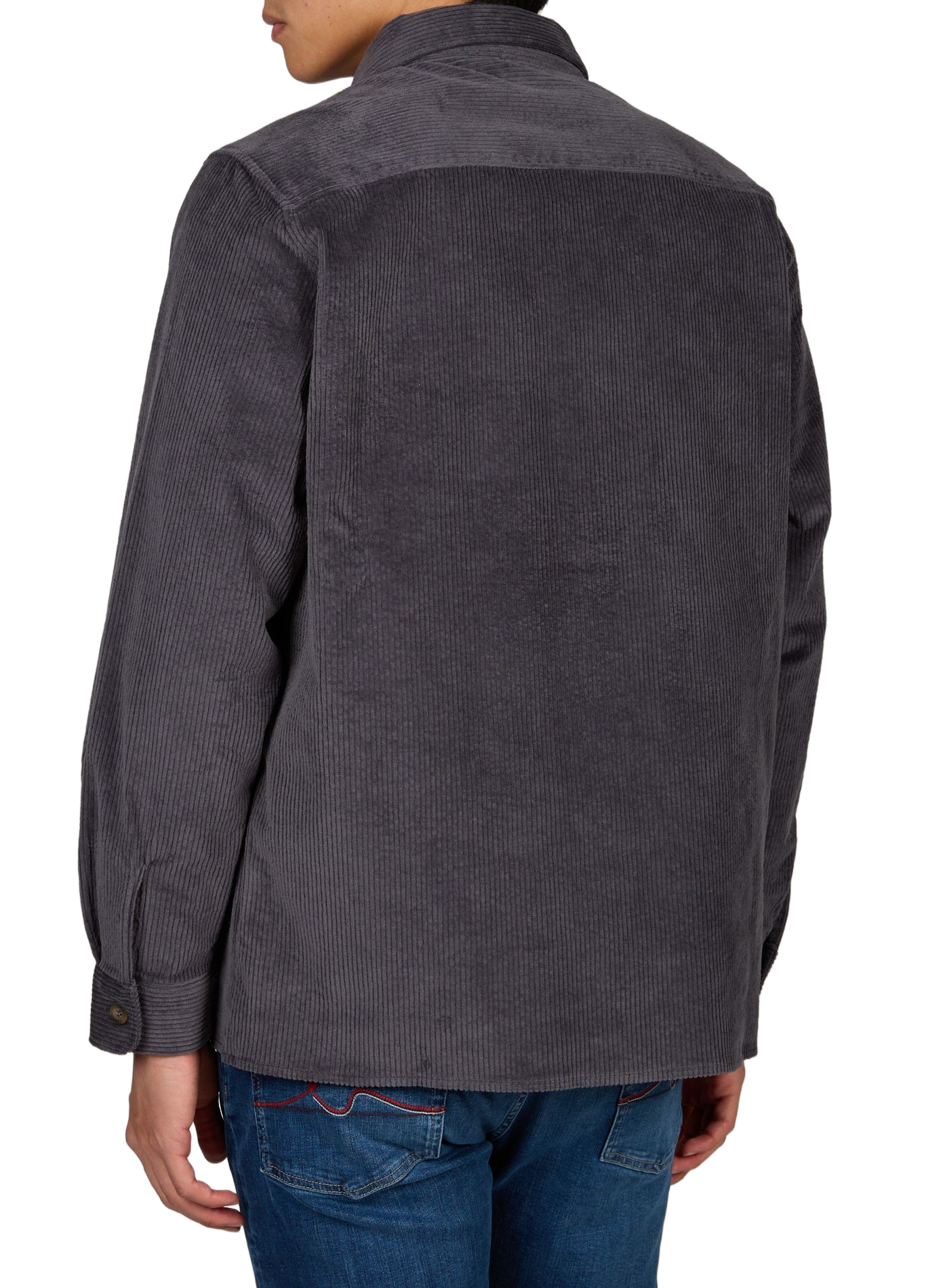 Straight classic collar shirt in blended cotton MAISON LABICHE Blue