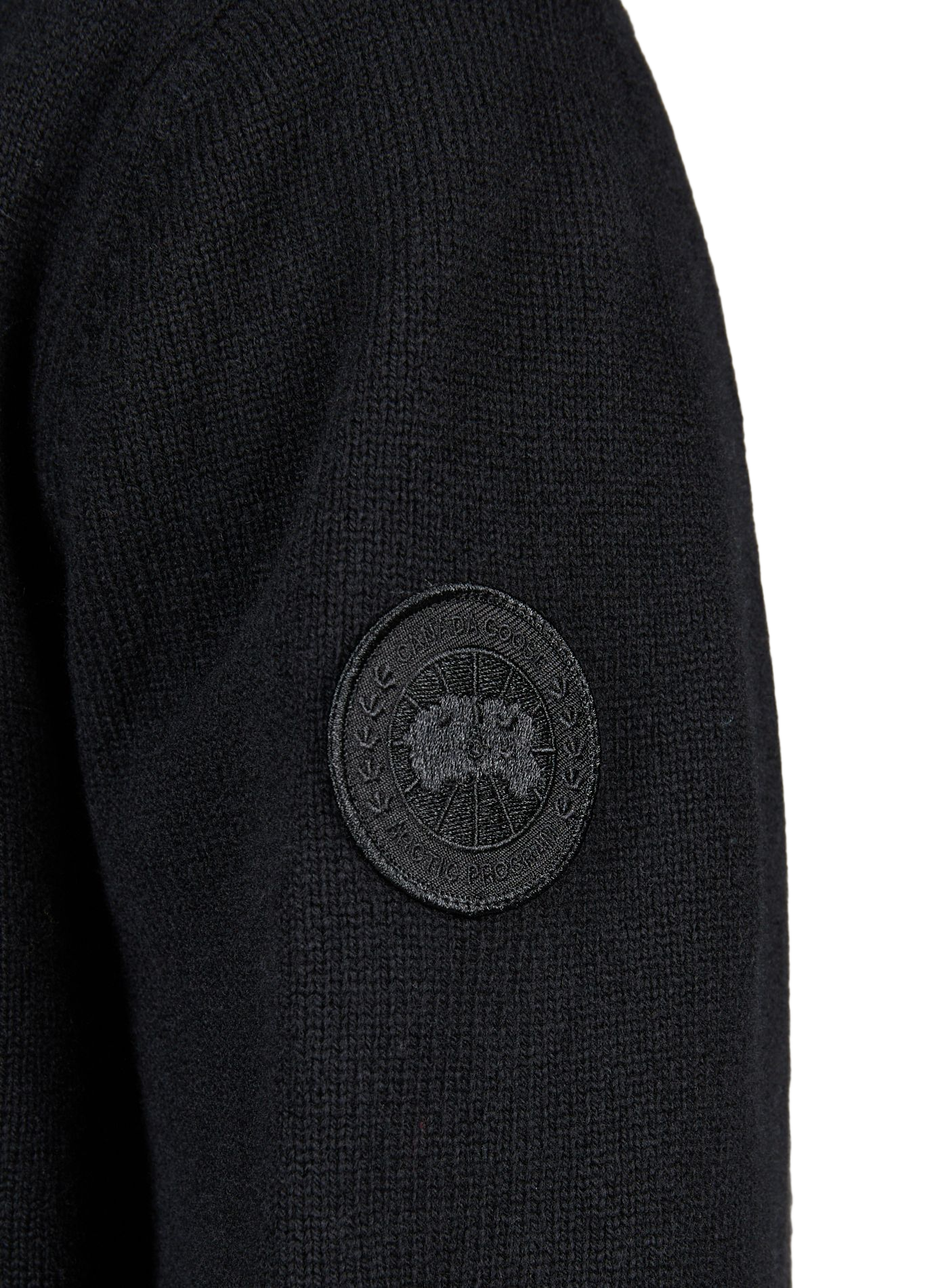 Zinnia straight wool sweater CANADA GOOSE Black