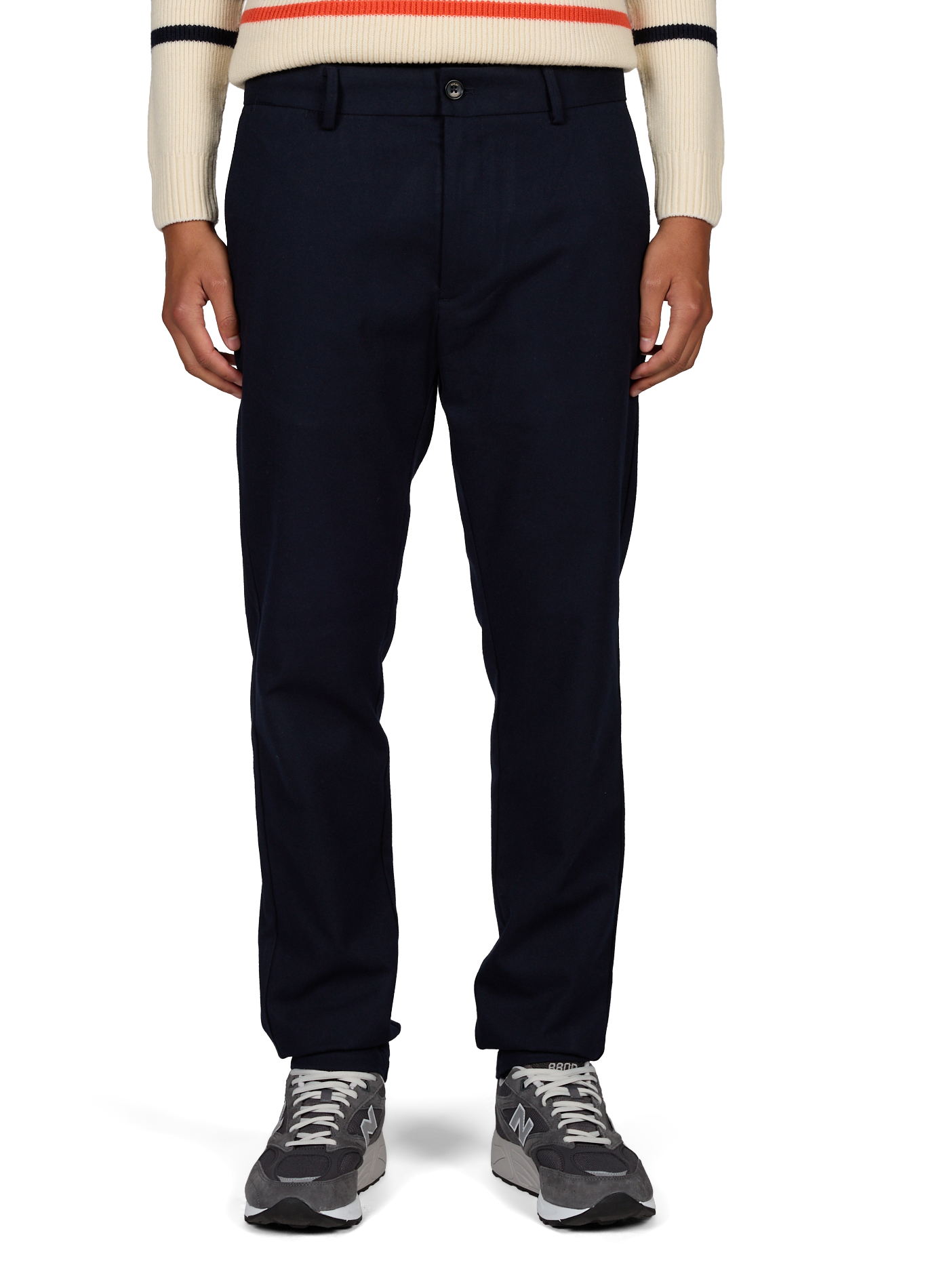 Slim fit chino broek REPLAY Blauw