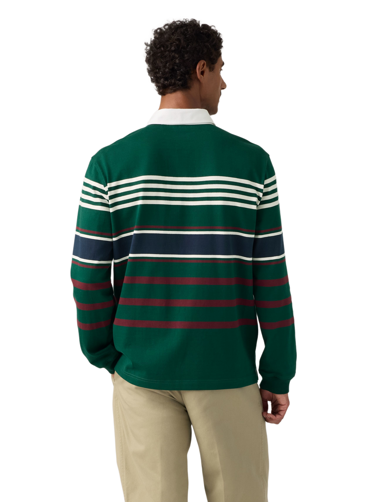 Langarm-Poloshirt aus Baumwolle LEVI'S Grun