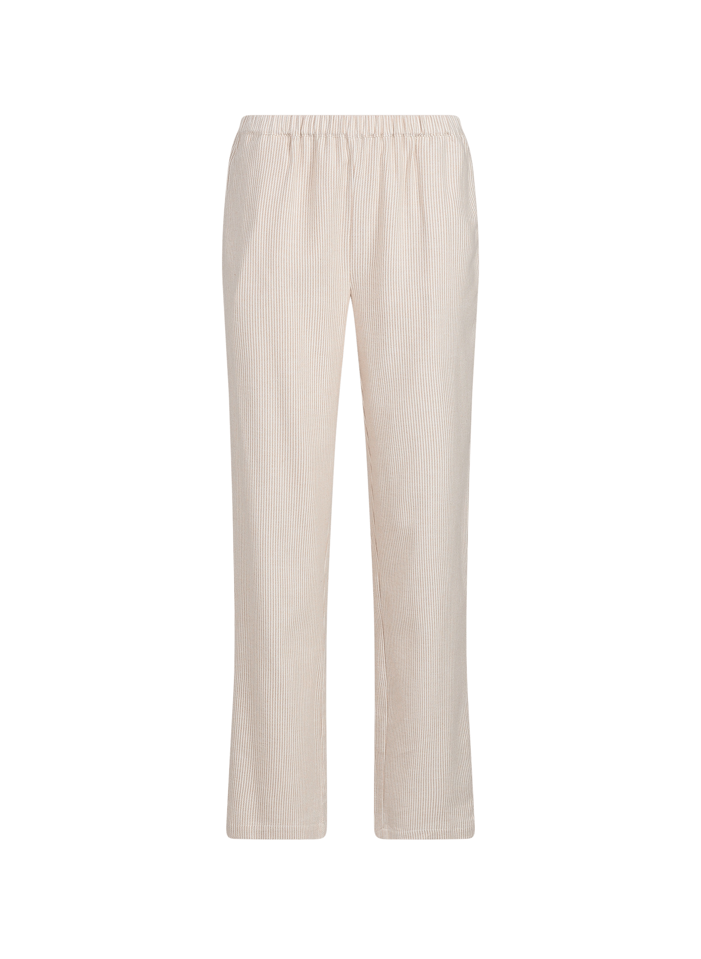 Gestreepte pyjamaset van katoen LAURENCE TAVERNIER Beige
