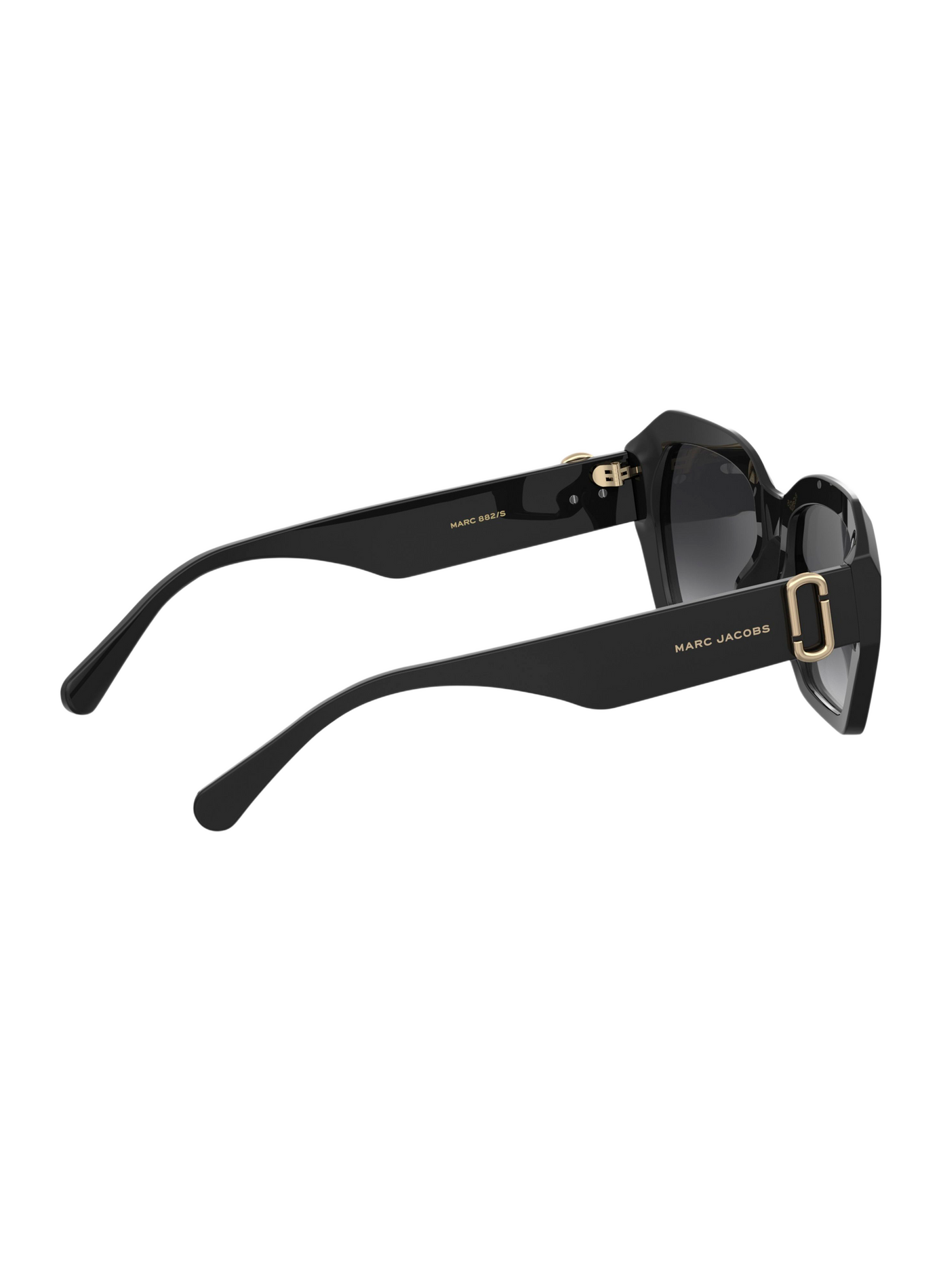 Lunettes de soleil The Square Geometrical MARC JACOBS Noir