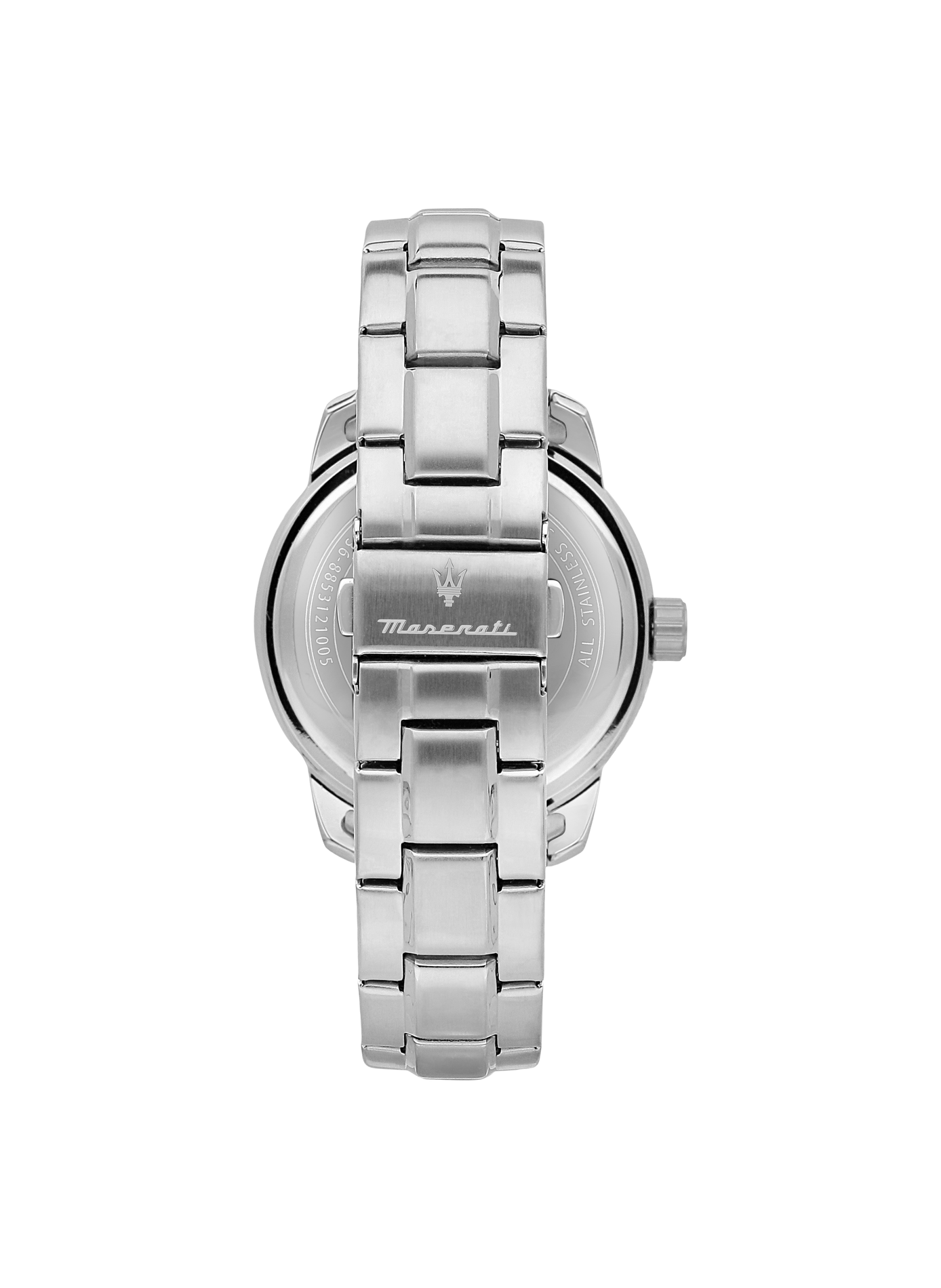 Montre quartz en acier inoxydable MASERATI Noir