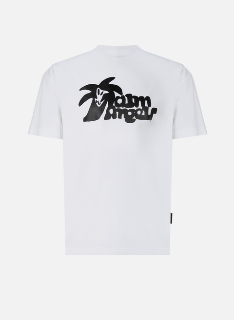 Baumwoll-Logo-T-Shirt WeißPALM ANGELS 