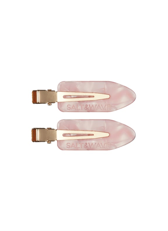 Backstage Clips - Rose Quartz SALT & WAVE Backstage Clips - Rose Quartz SALT & WAVE