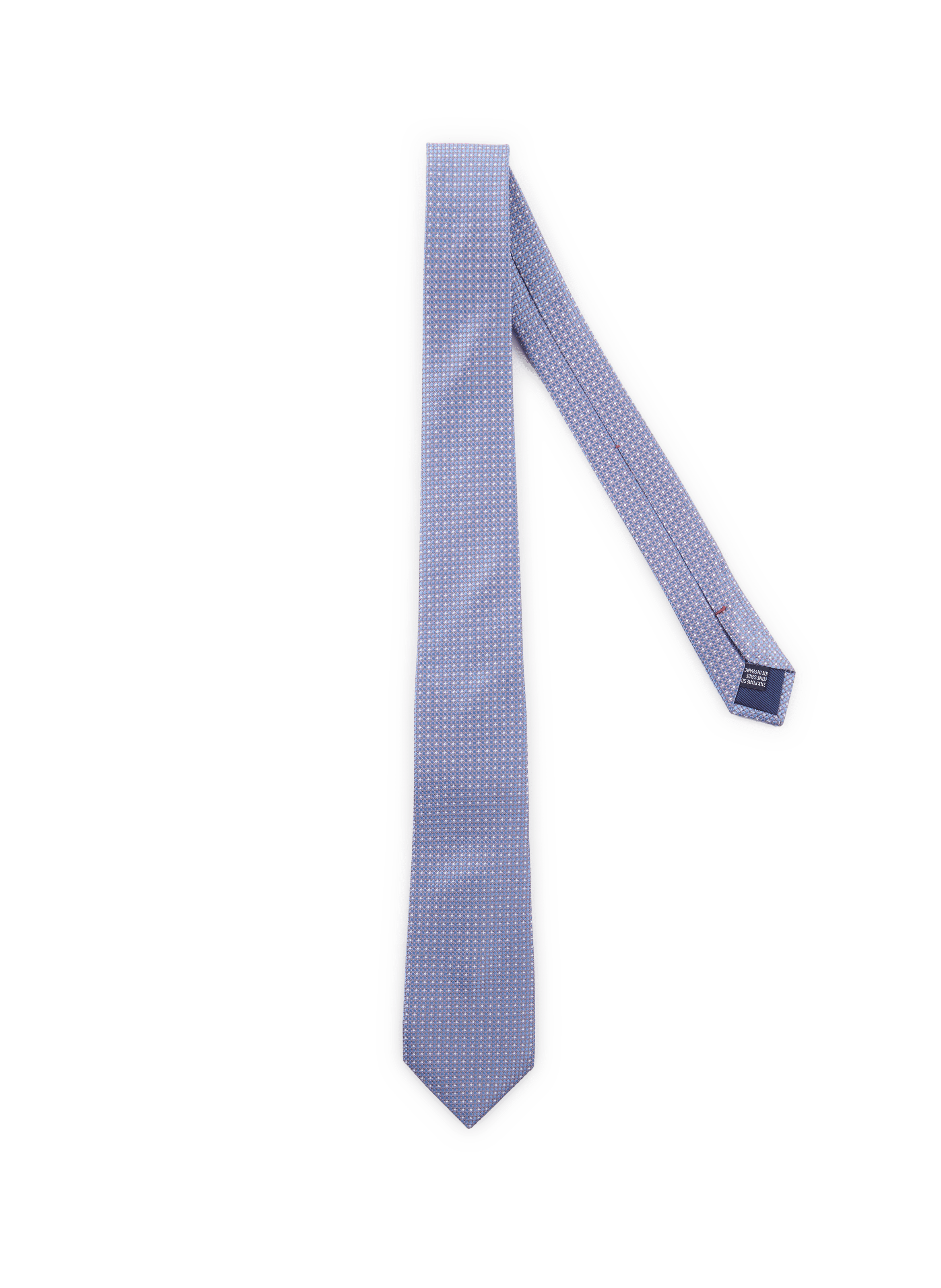 Printed silk tie ATELIER F&B Blue