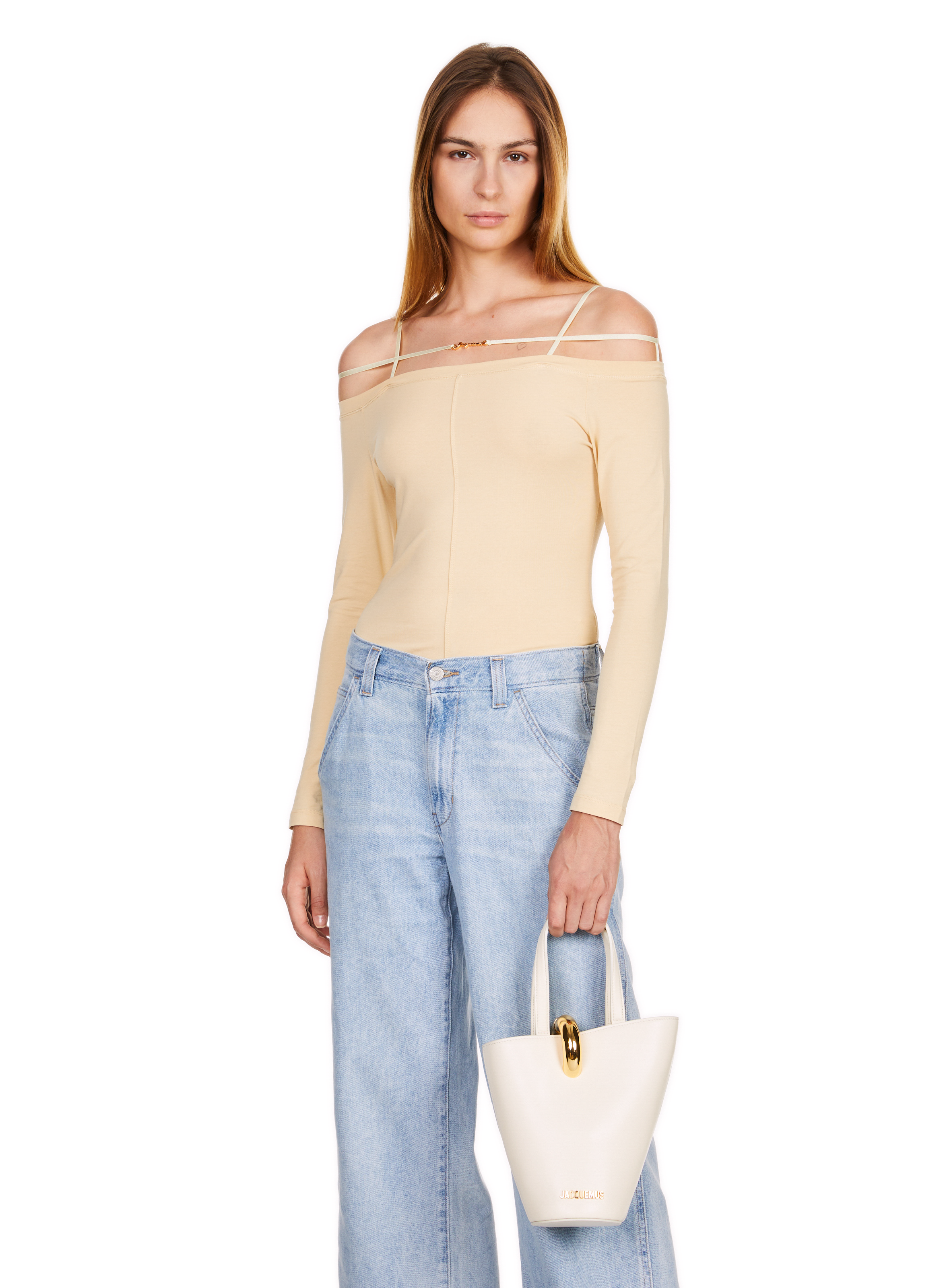 Le petit Bambola handbag JACQUEMUS Beige