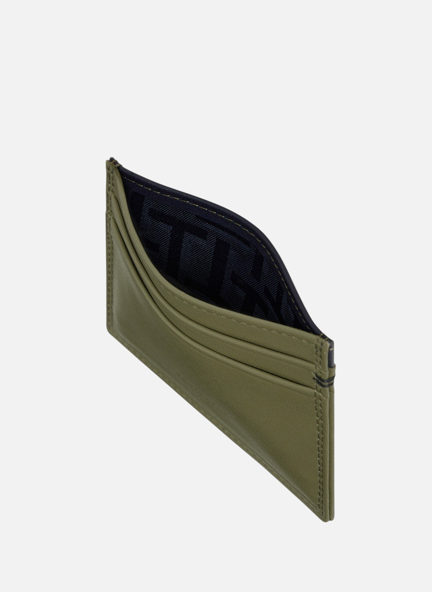 Porte cartes martin en cuir lisse LE TANNEUR Vert