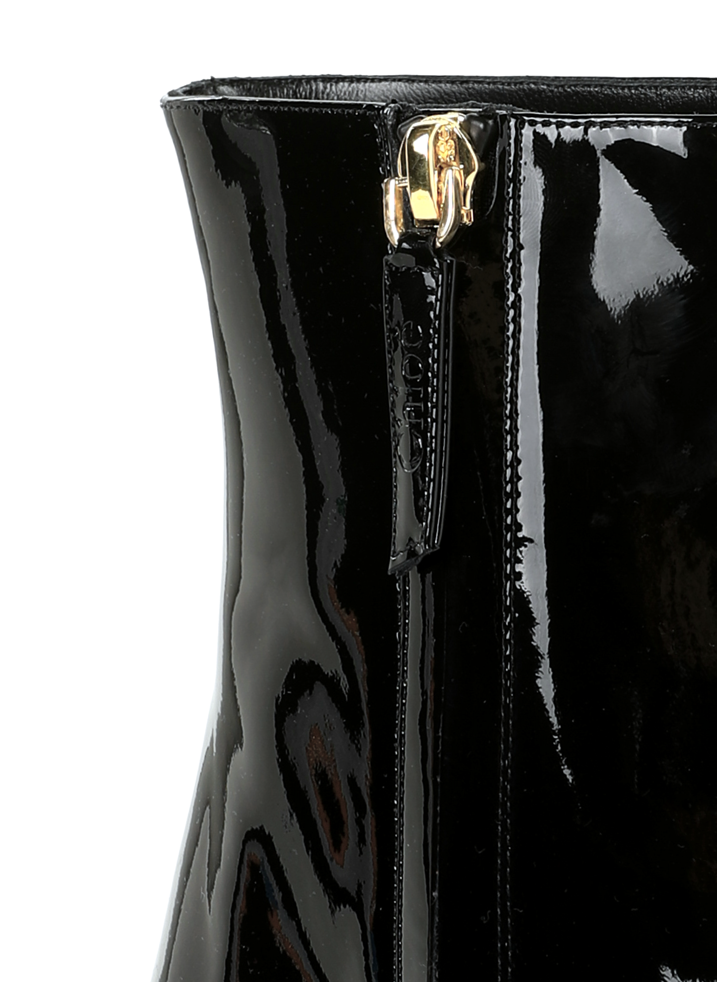 Bottines à talon Janis en cuir  CHLOÉ Noir