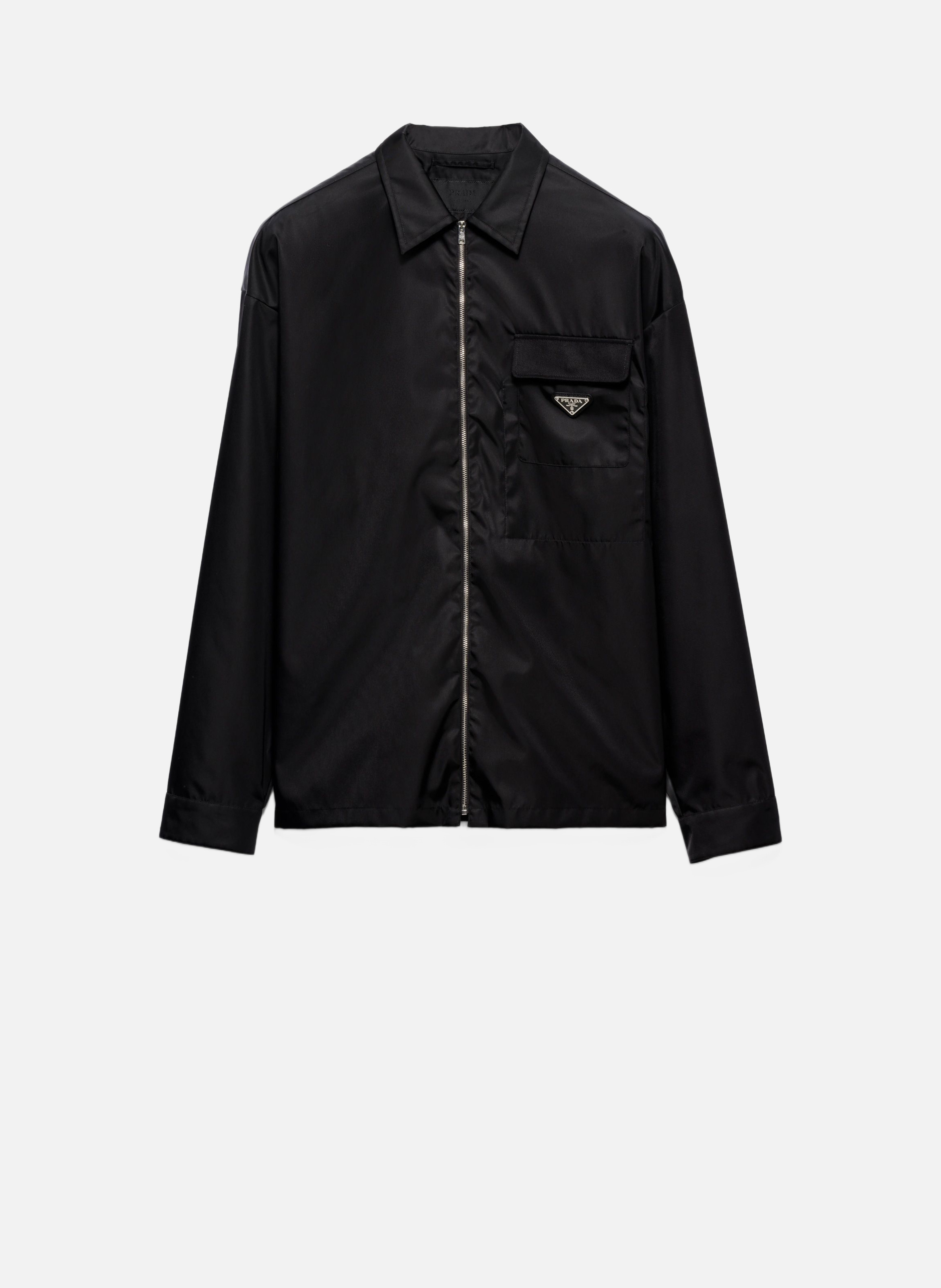 Chemise en re-nylon PRADA Noir
