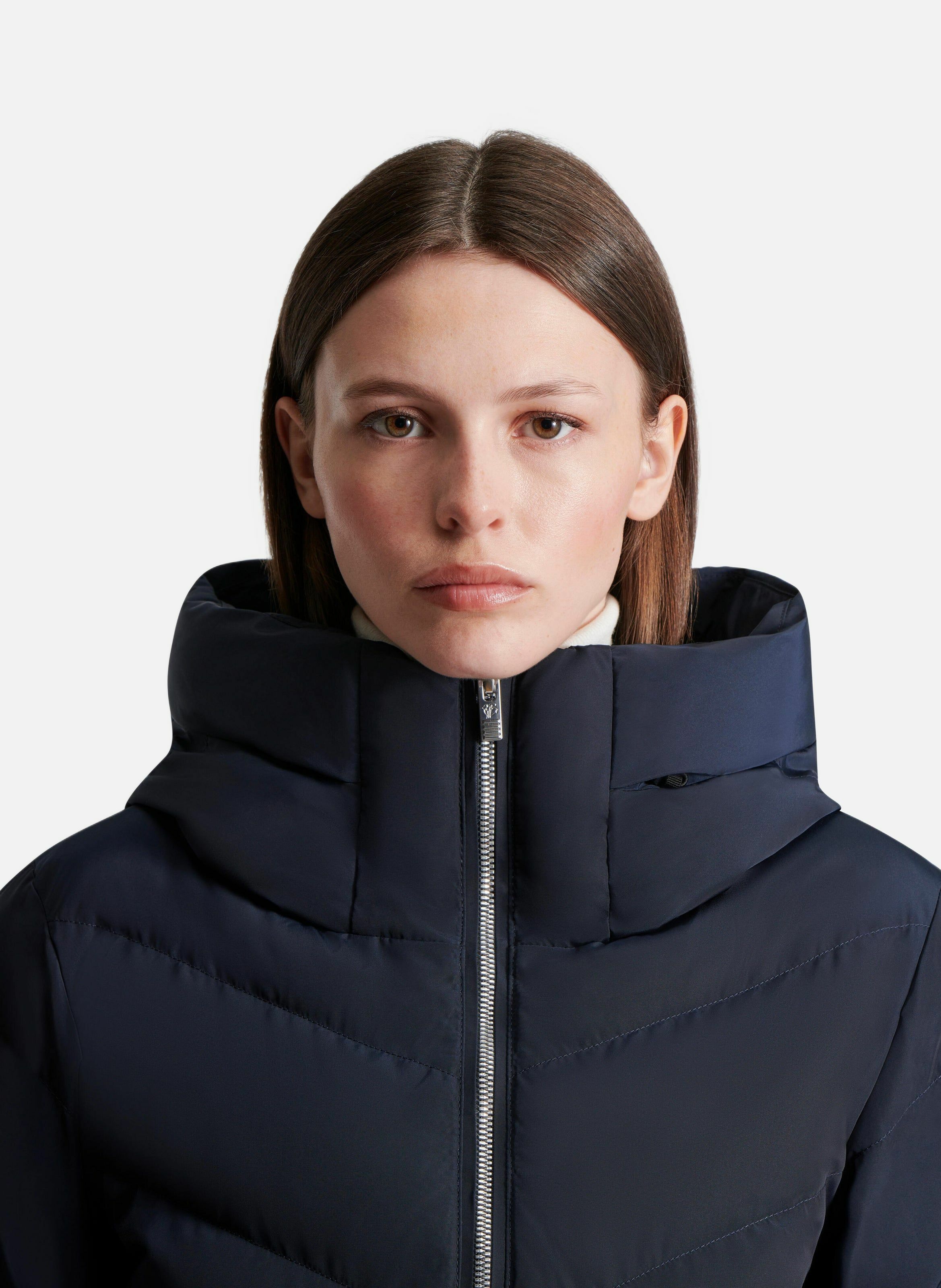 Veste de ski delphine col montant coupe ajustée FUSALP Bleu