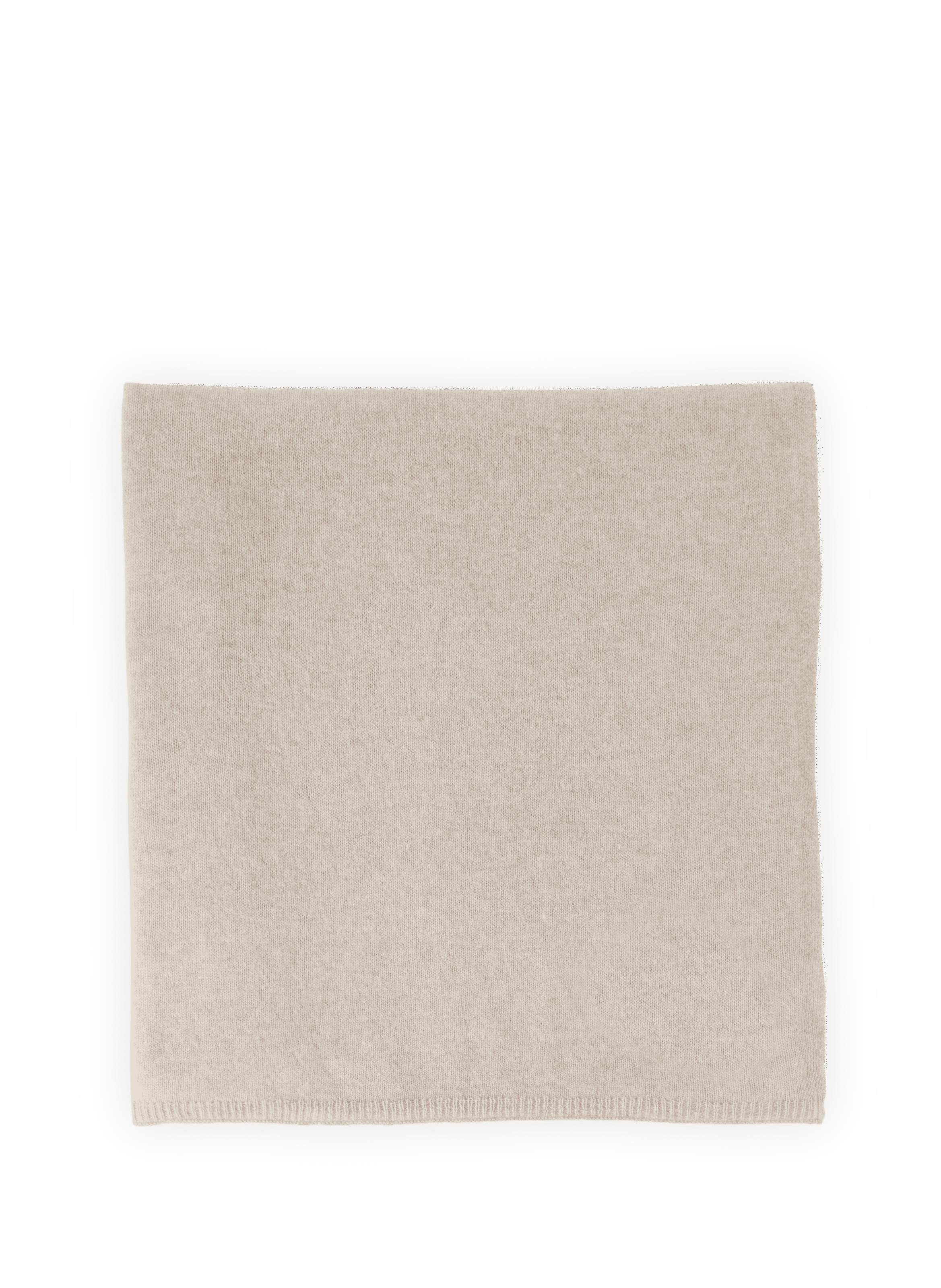 AU PRINTEMPS PARIS Cashmere Scarf Beige