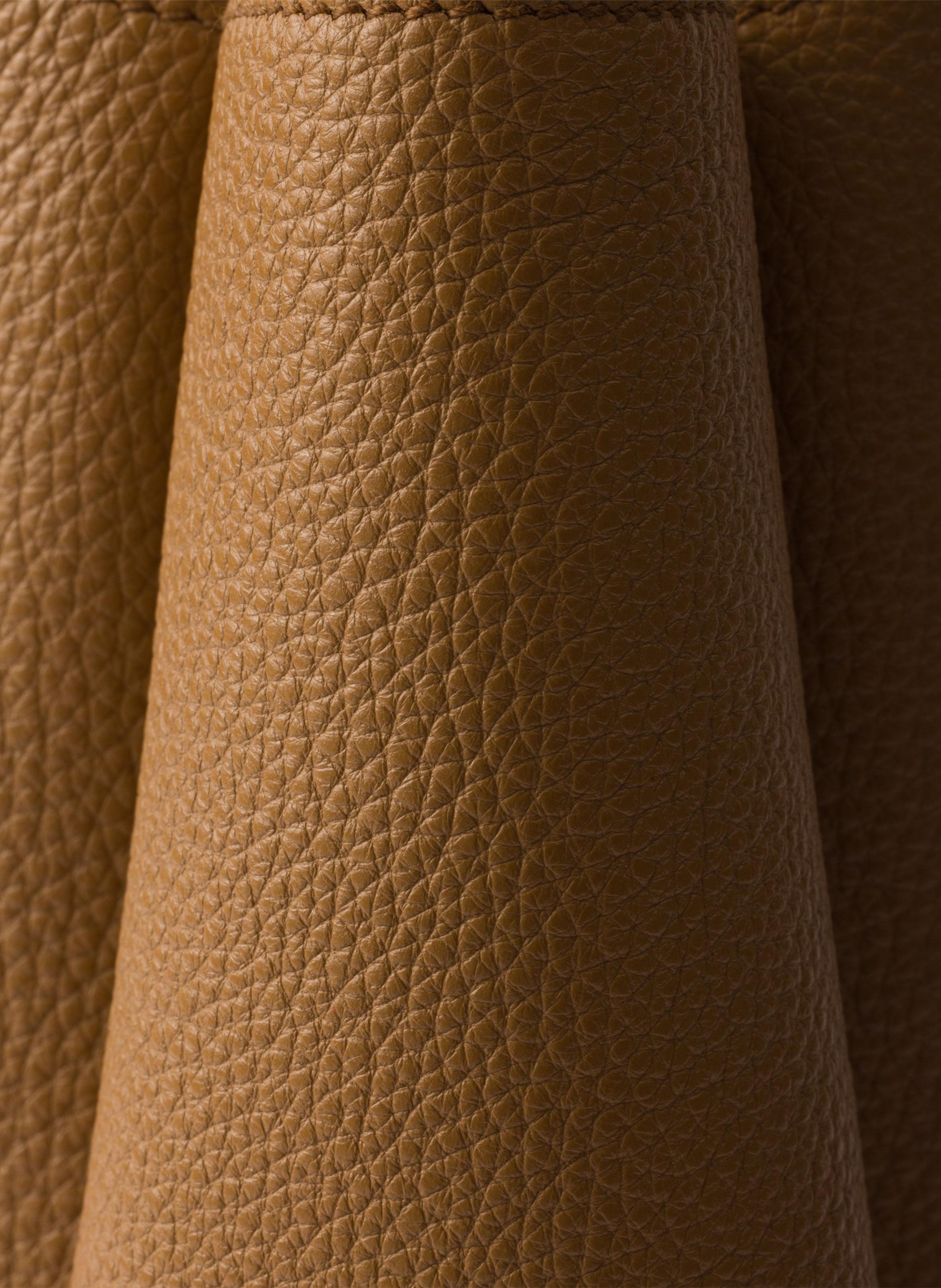 Cabas en cuir PRADA Marron