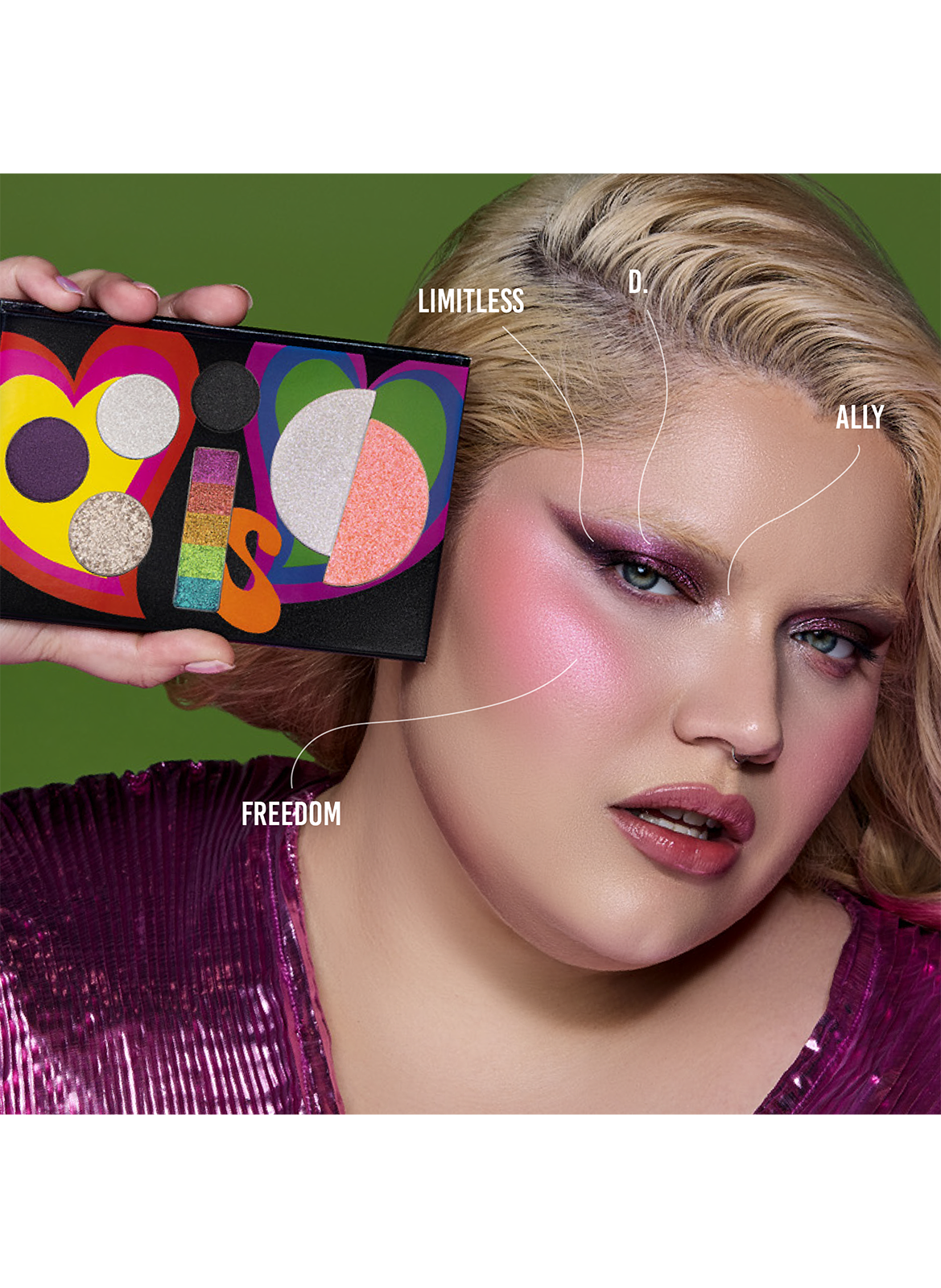 Pride Palette Love Is Love DANESSA MYRICKS No color