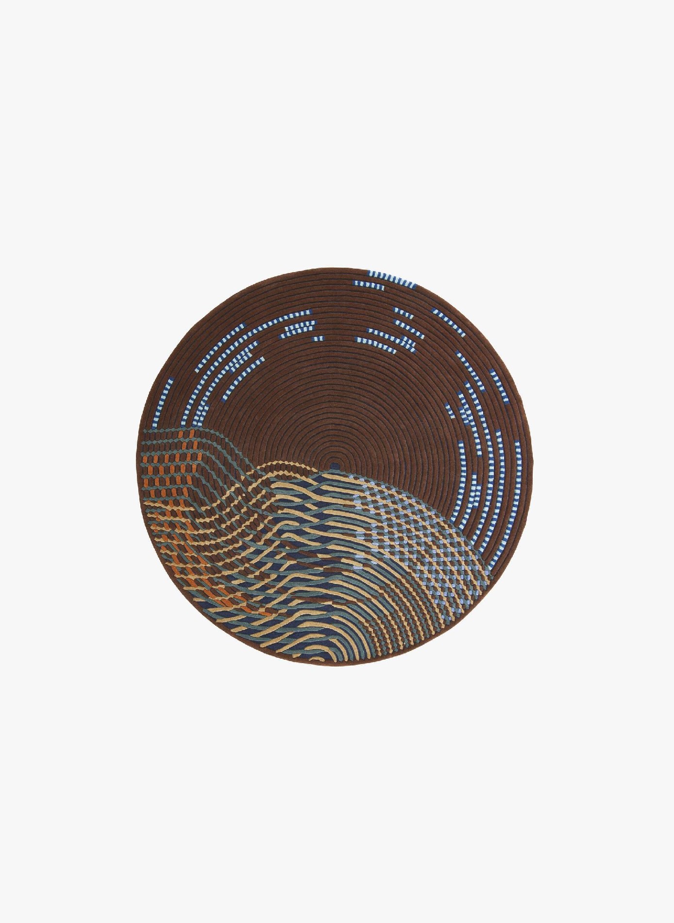 Tapis noctambule CINNA Marron