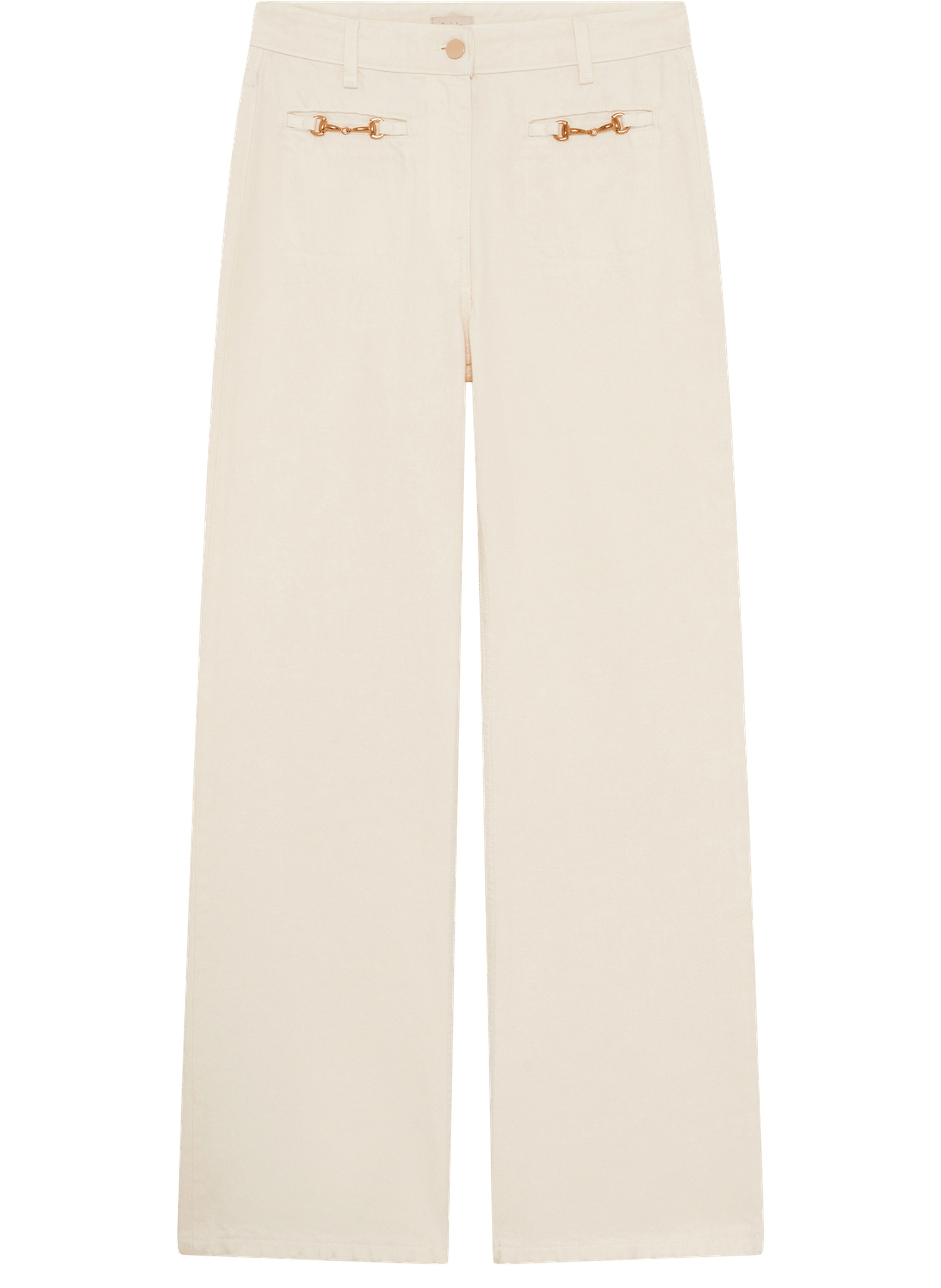 Jean flare à mors- BERTIE PABLO Beige